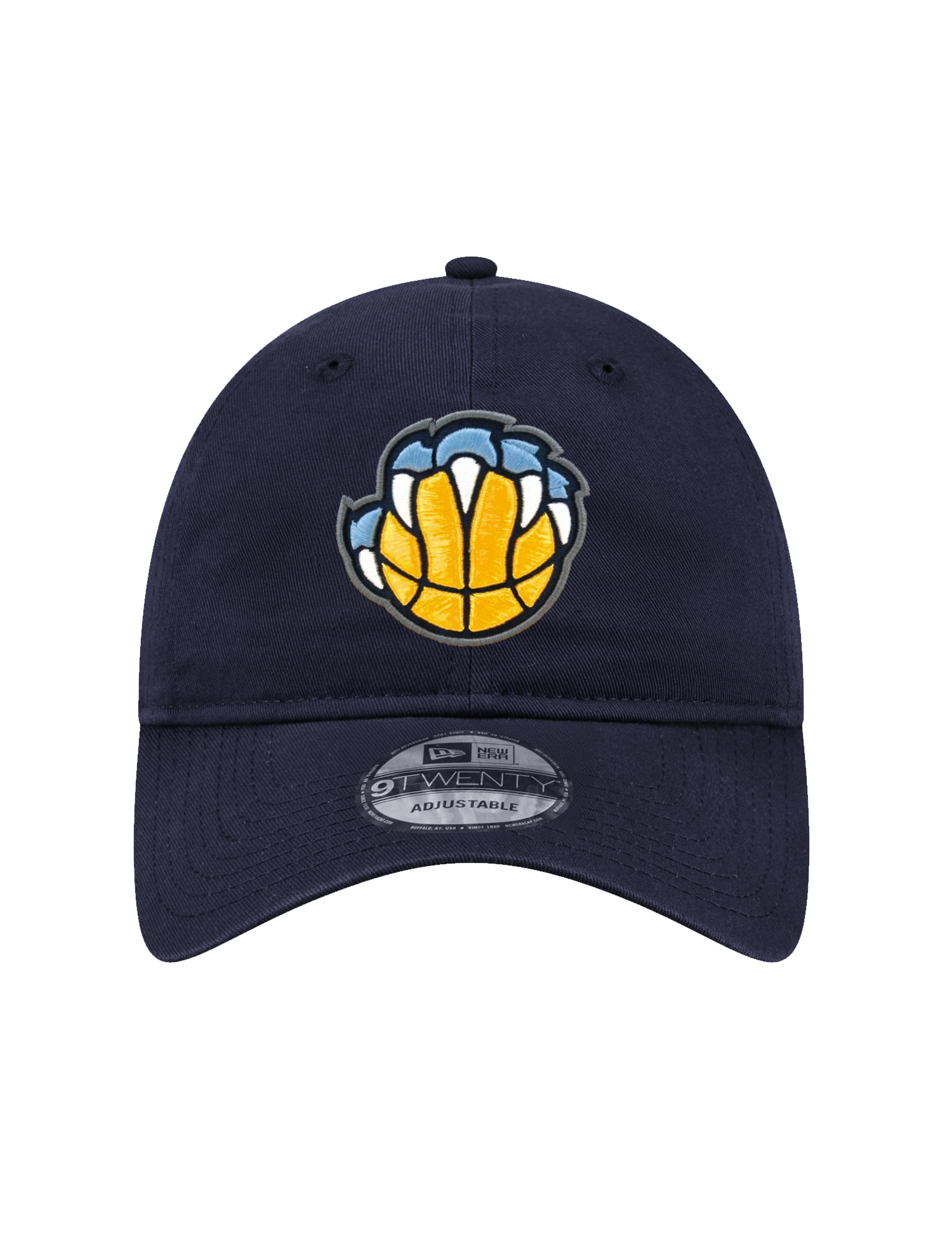 Memphis Grizzlies New Era NBA Team Alt 9TWENTY Strapback Hat - Navy