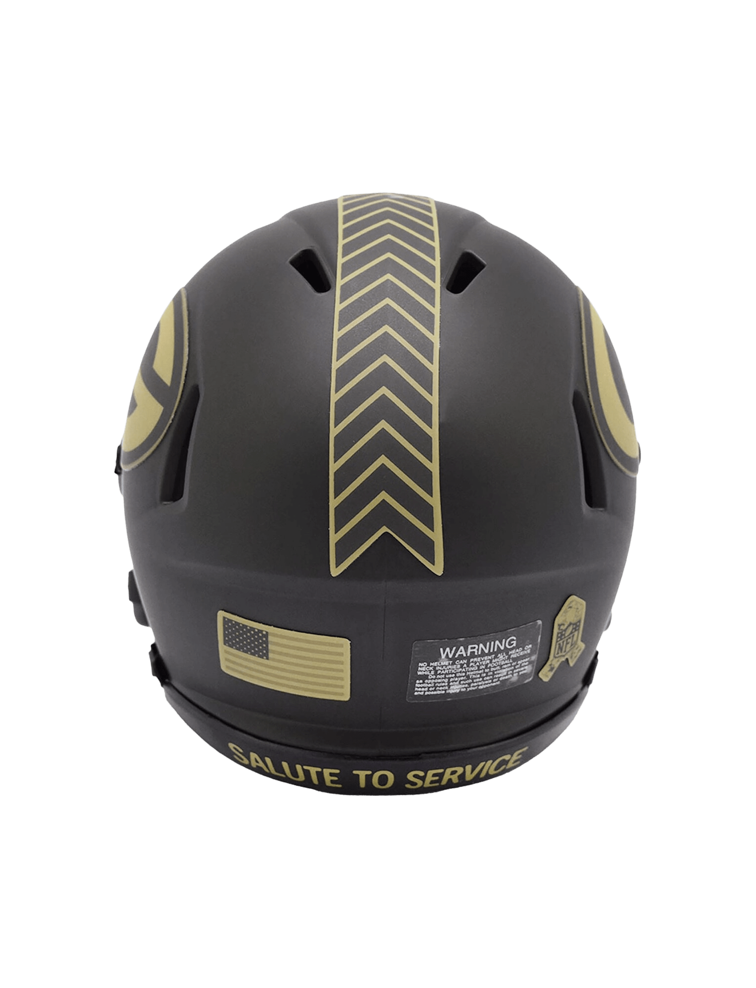 Green Bay Packers Riddell NFL Salute To Service 25 Speed Mini Size Helmet