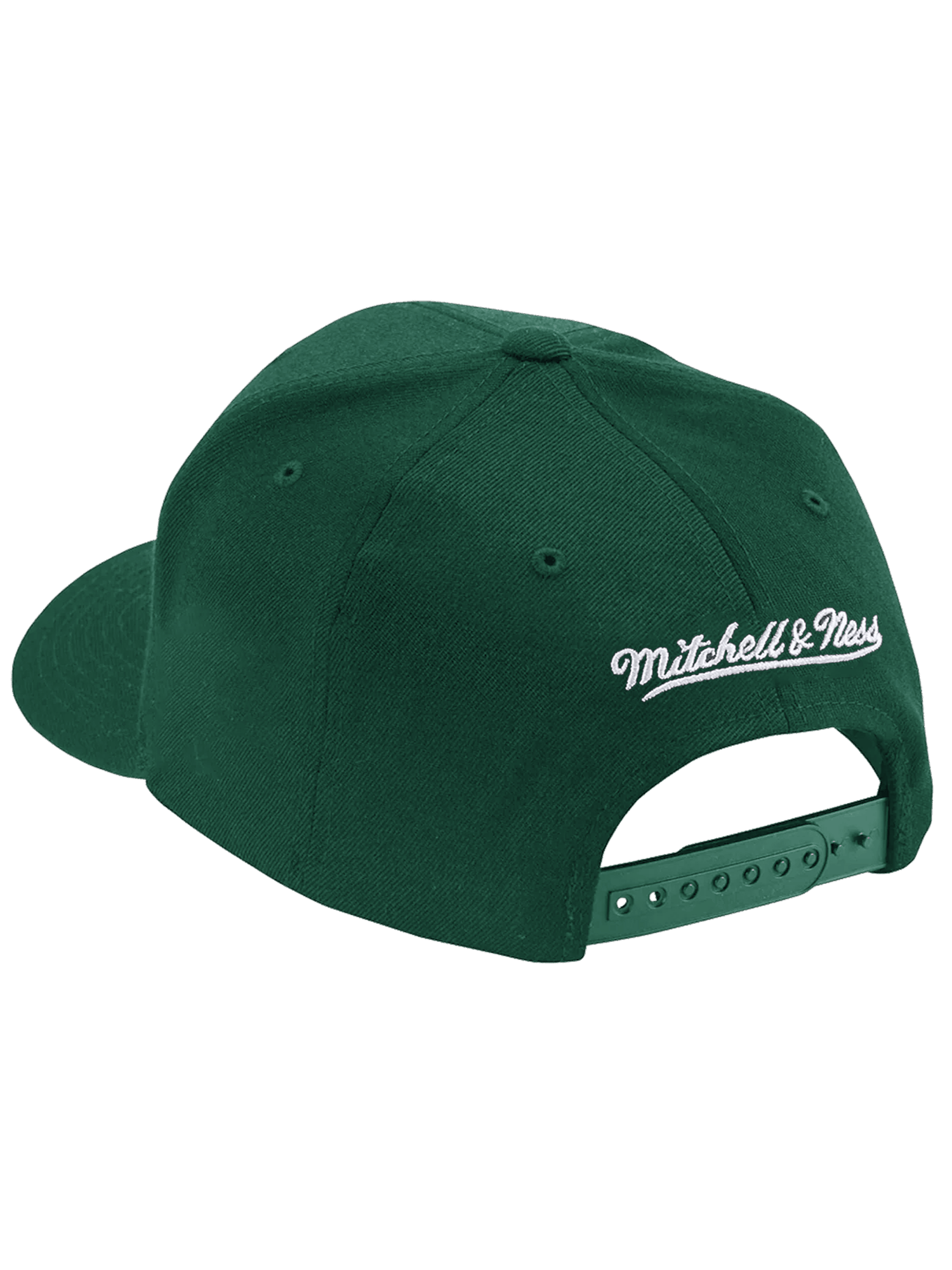 Boston Celtics Mitchell & Ness NBA Team Outline 110 Flex Snapback Hat - Green