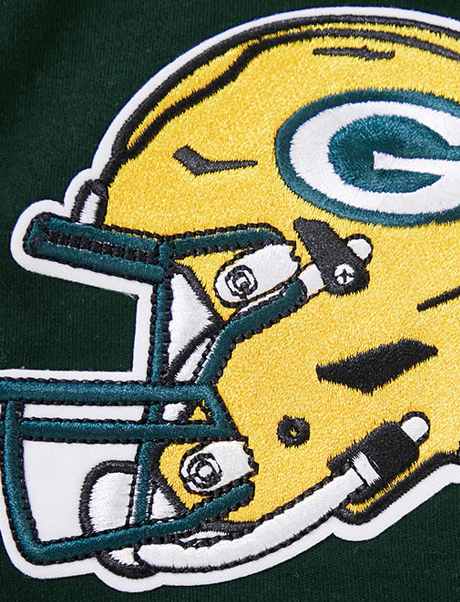 Green Bay Packers Pro Standard NFL Classic Chenille Flex T-Shirt - Green