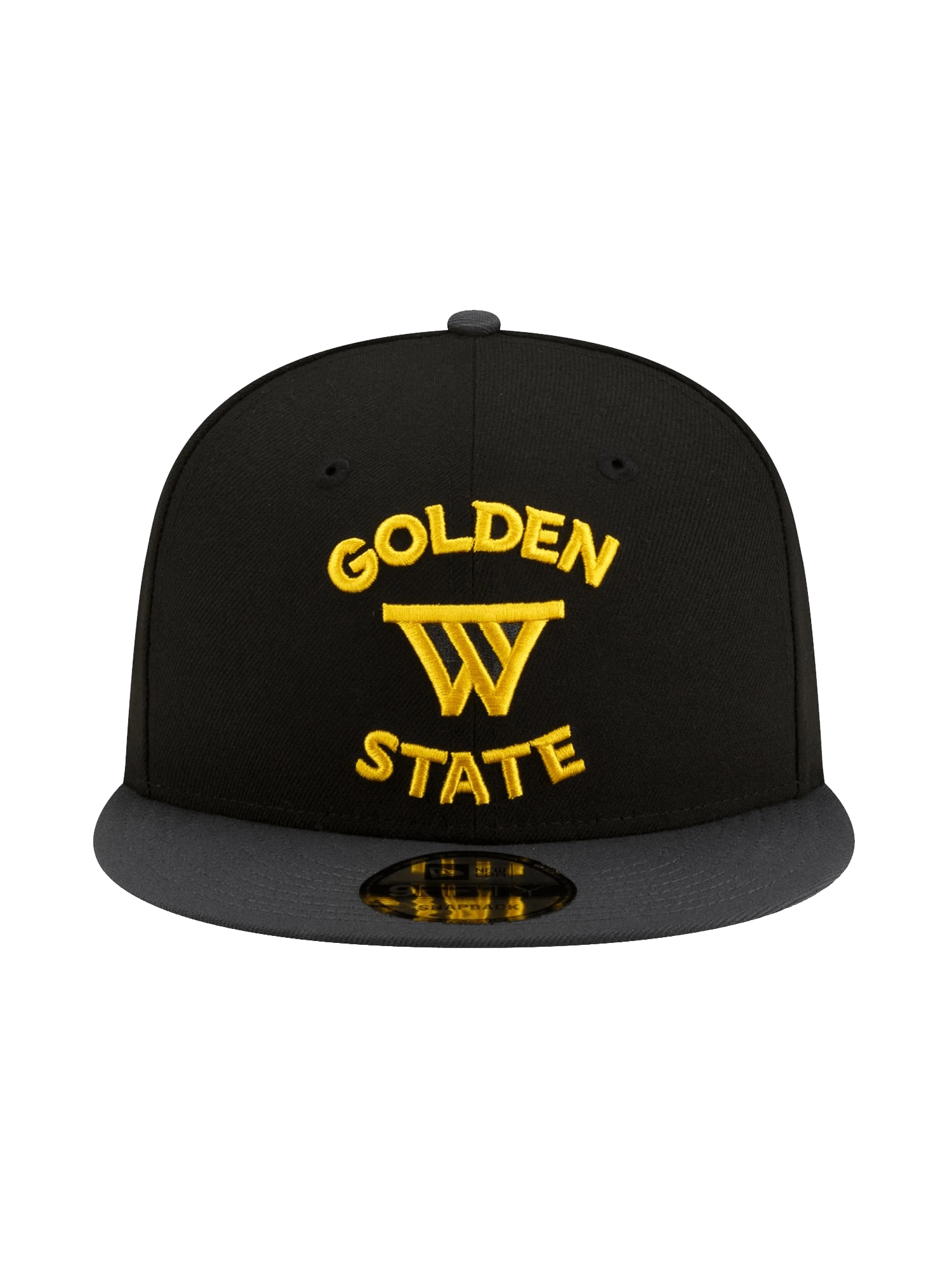 Golden State Warriors New Era NBA Statement 9FIFTY Snapback Hat - Black