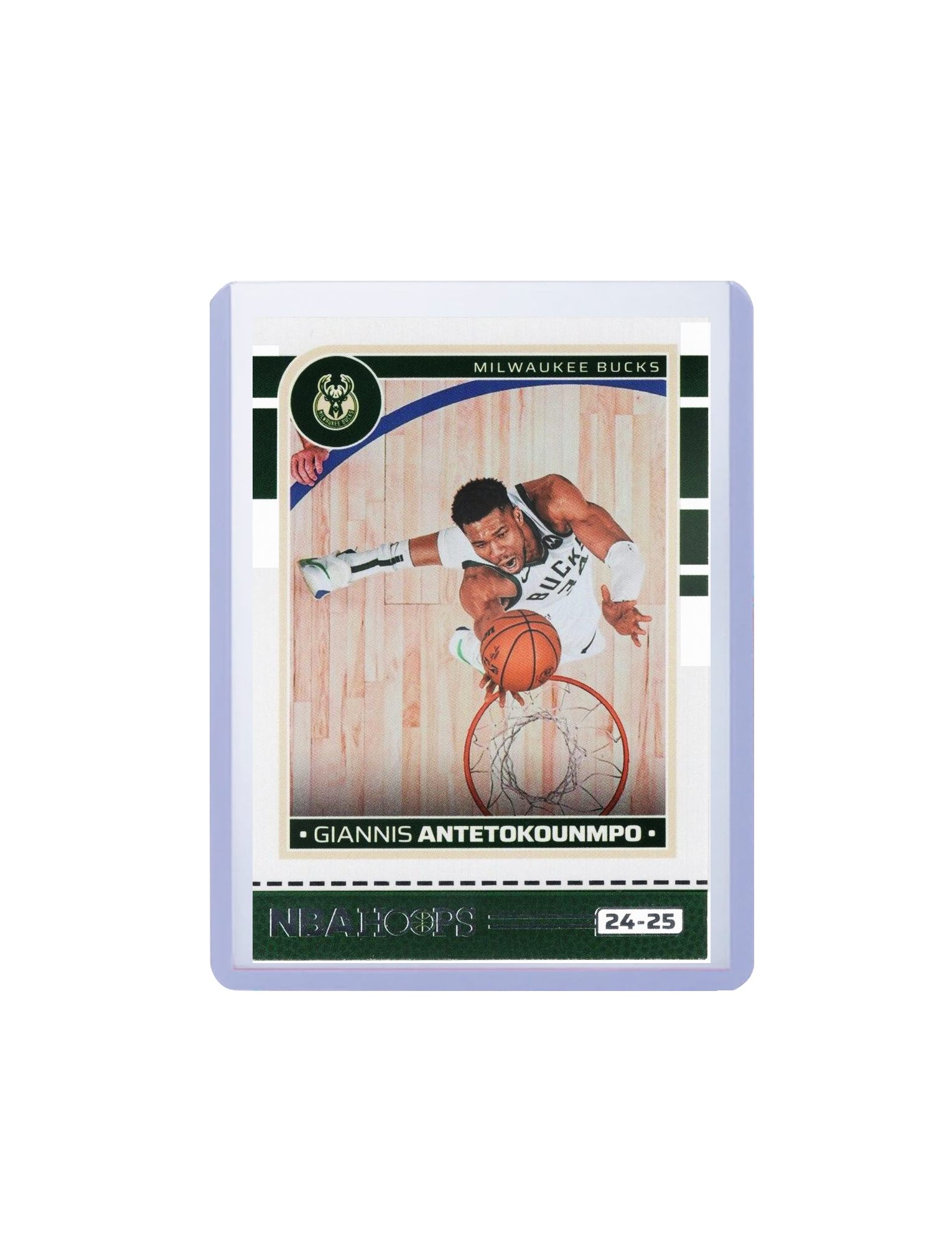 Giannis Antetokounmpo Milwaukee Bucks Panini NBA Hoops 24-25 Base Card