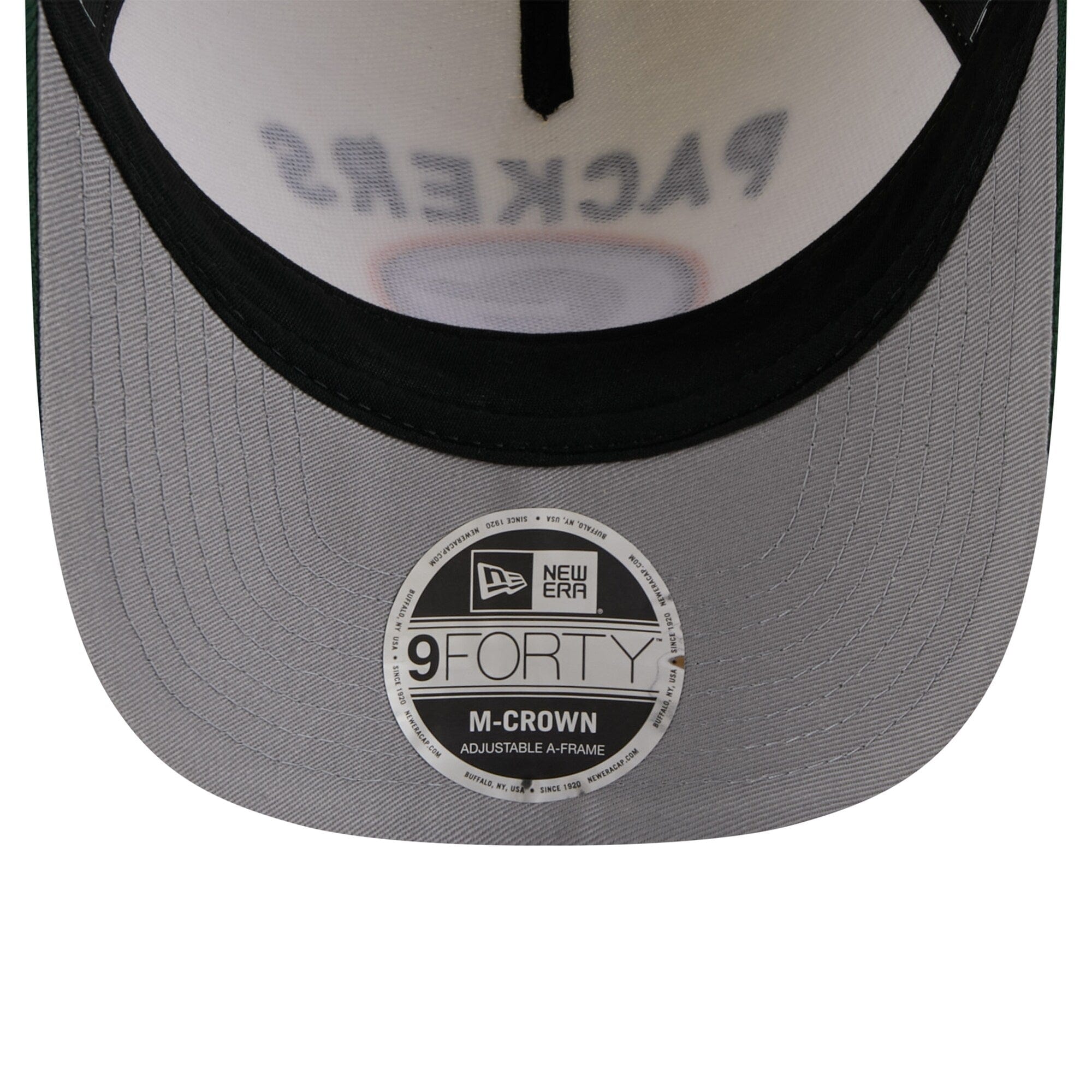 Green Bay Packers New Era NFL 25 Draft 9FORTY M-Crown Snapback Hat - Chrome