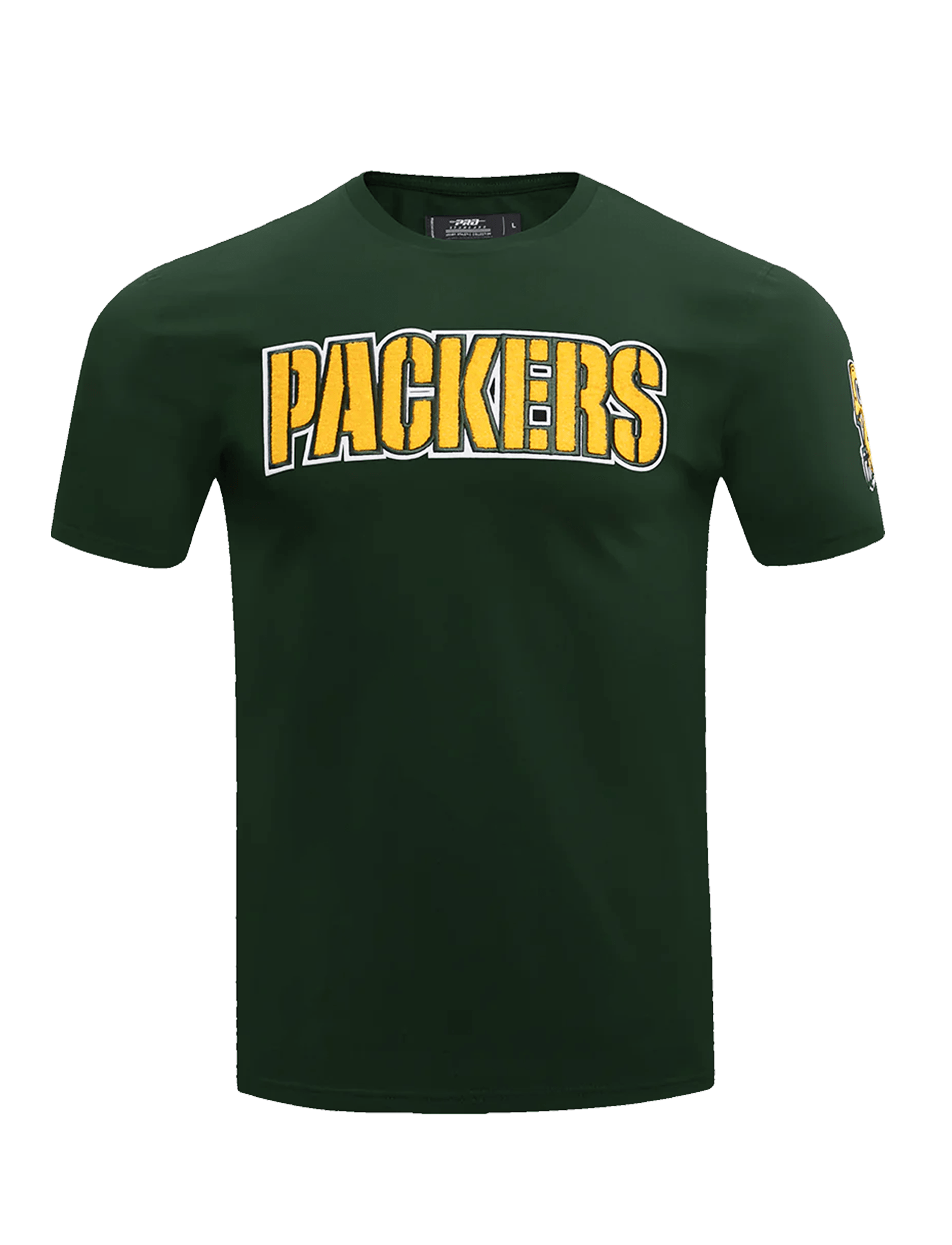 Green Bay Packers Pro Standard NFL Classic Chenille Flex T-Shirt - Green