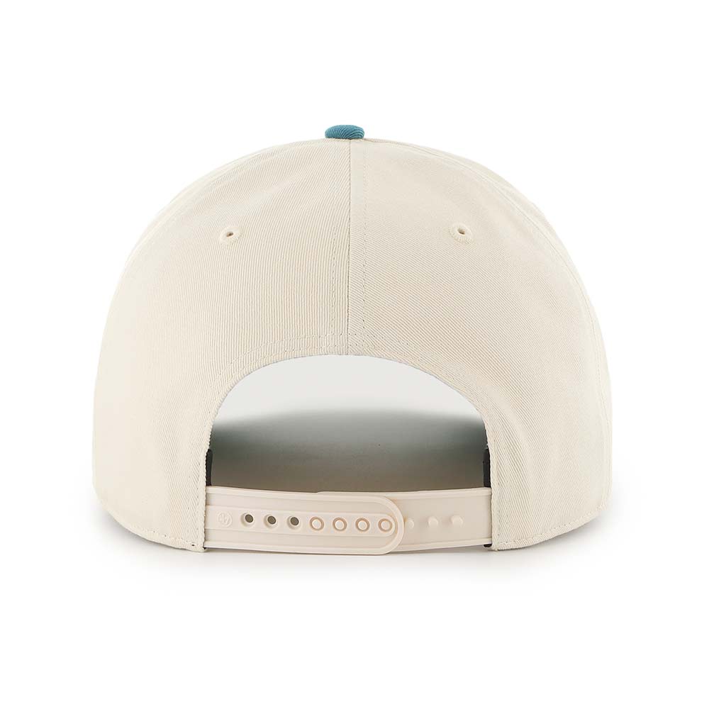 Anaheim Mighty Ducks '47 NHL Wordmark Nantasket Pre-Curved Snapback Hat - Natural