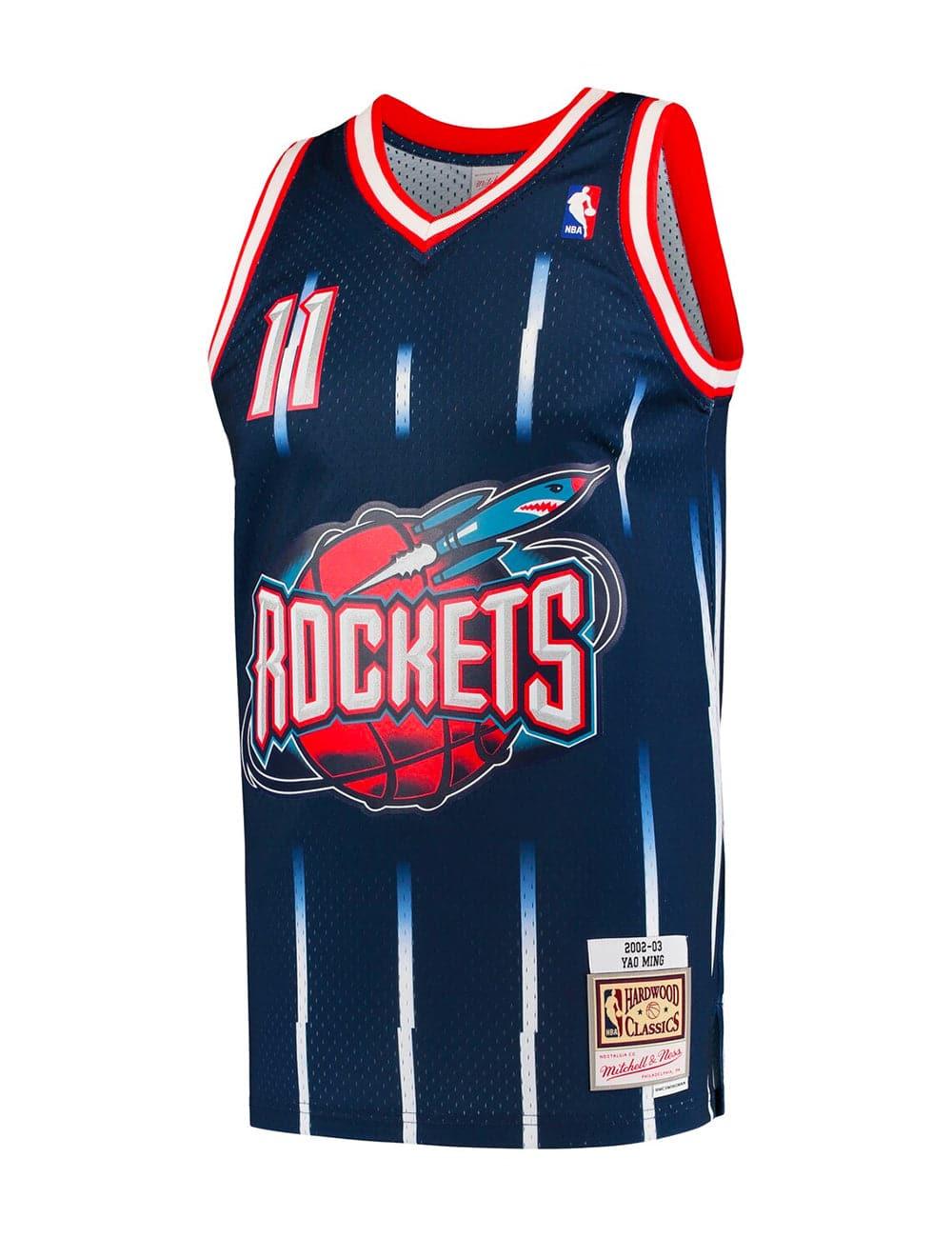 Yao Ming Houston Rockets Mitchell & Ness NBA 02-03 Swingman Jersey - Navy
