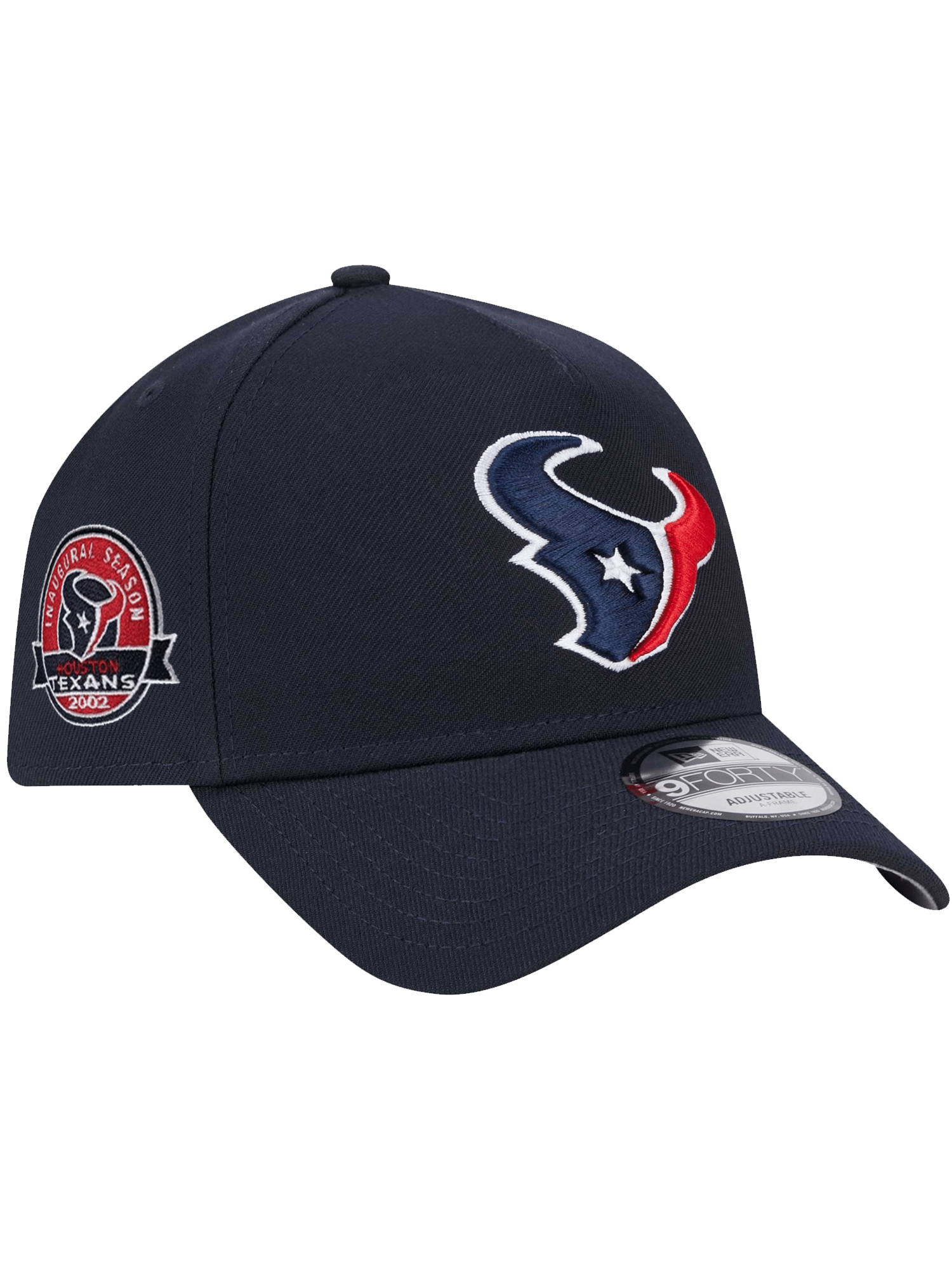 Houston Texans New Era NFL Team 9FORTY A-Frame Snapback Hat - Navy