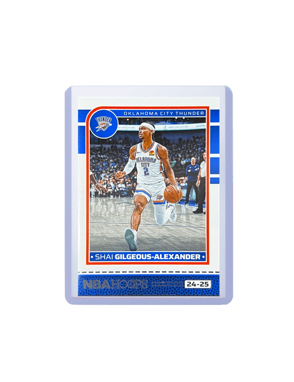 Shai Gilgeous-Alexander Oklahoma City Thunder Panini NBA 24-25 Hoops Card