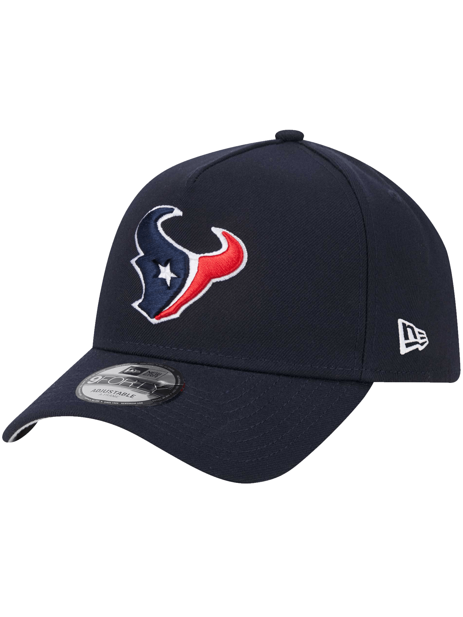 Houston Texans New Era NFL Team 9FORTY A-Frame Snapback Hat - Navy