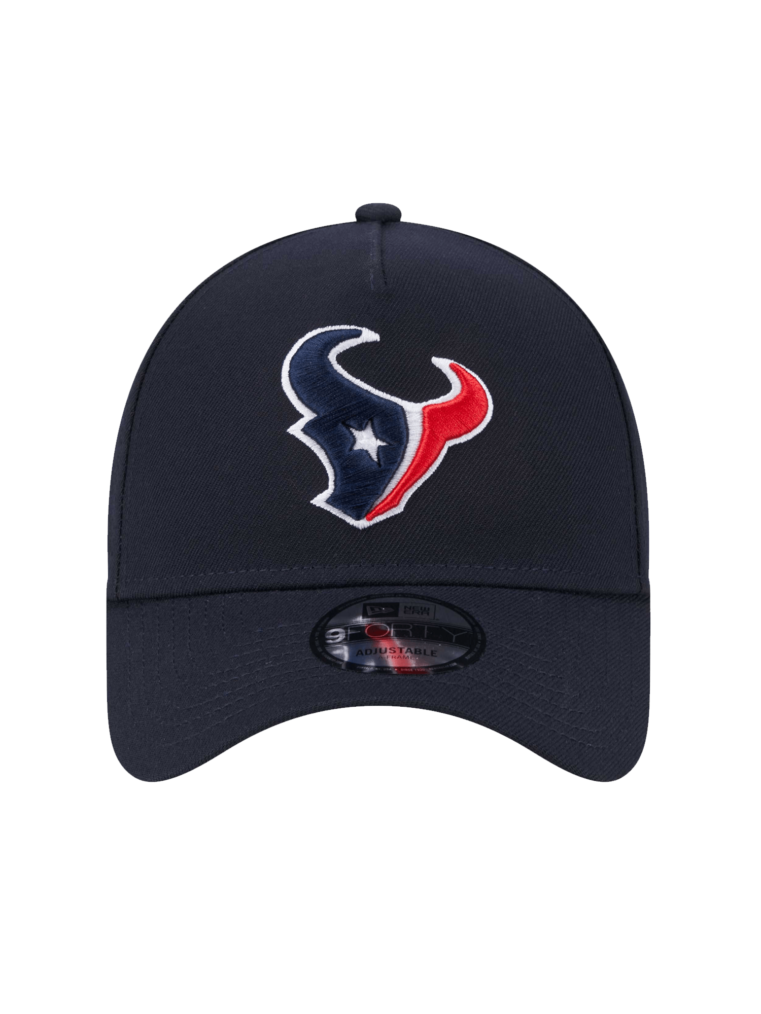 Houston Texans New Era NFL Team 9FORTY A-Frame Snapback Hat - Navy
