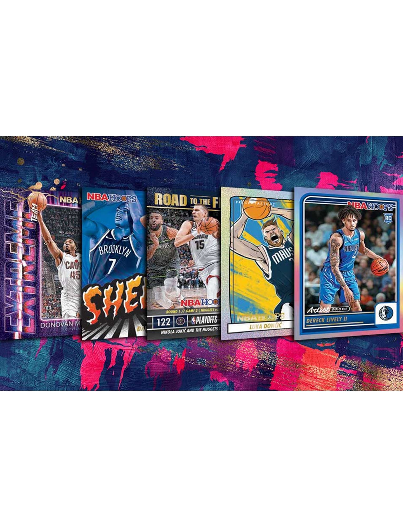 2024-25 NBA Panini Hoops Basketball Trading Card Gravity Feed Pack