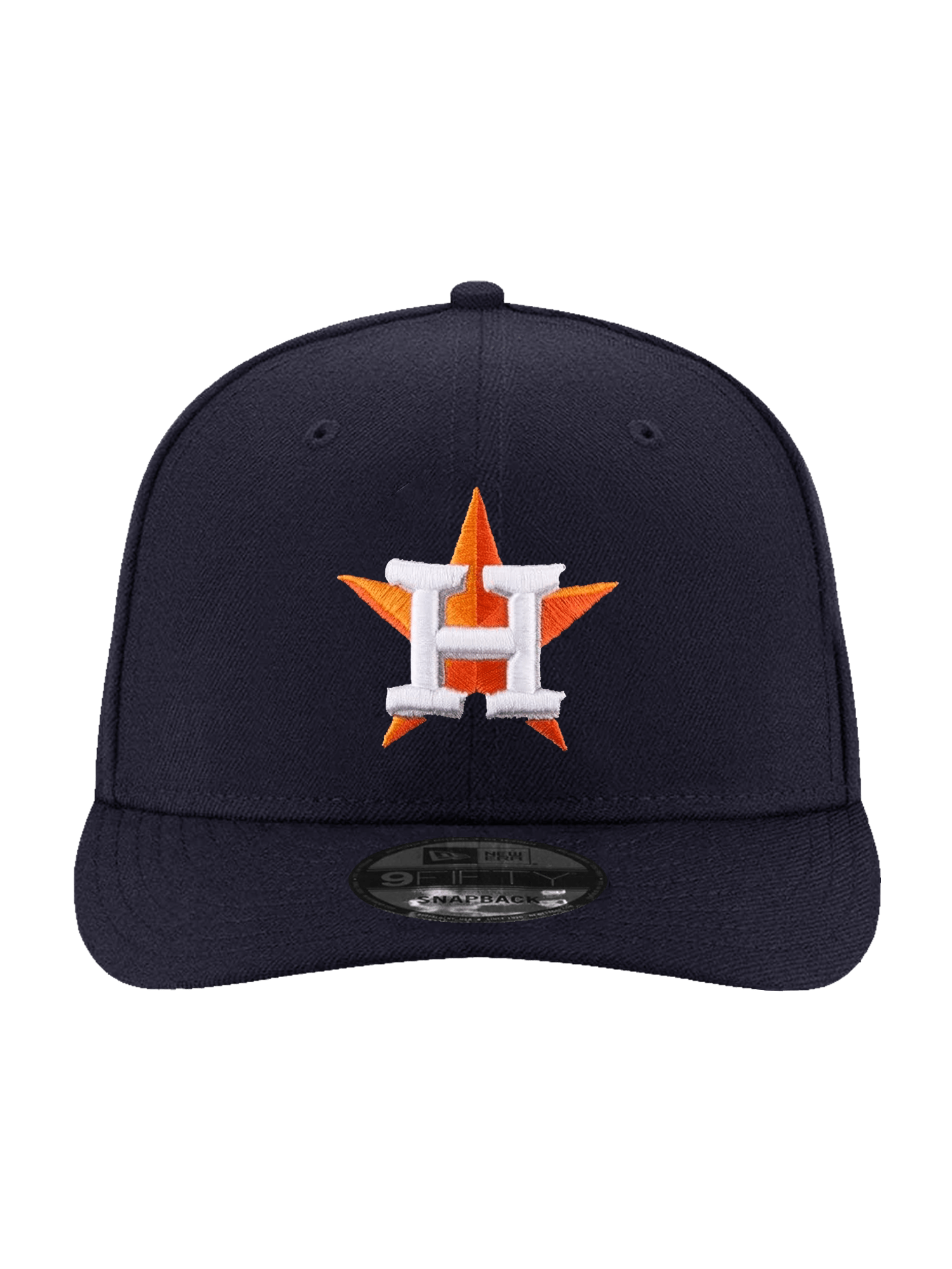 Houston Astros New Era MLB Team Pre-Curved 9FIFTY Snapback Hat - Navy
