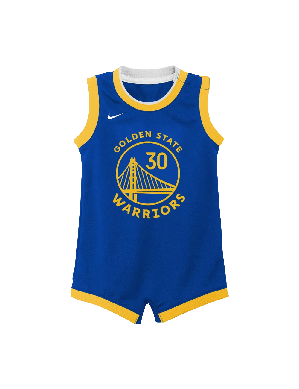 Infants Steph Curry Golden State Warriors Nike NBA Replica Onesie - Blue