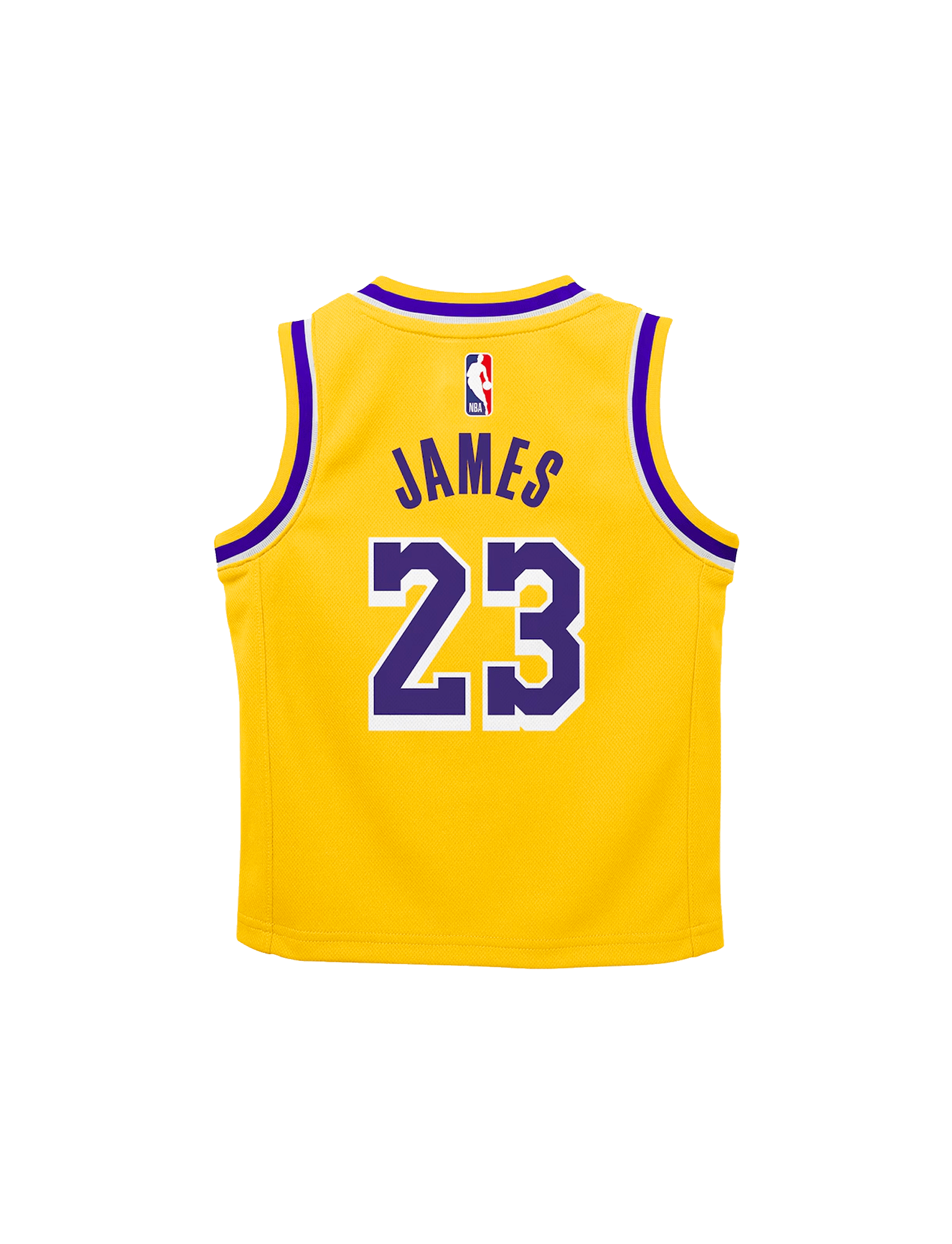 Infants LeBron James Los Angeles Lakers Nike NBA Jersey - Yellow