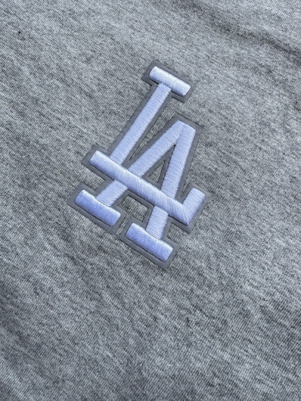 Los Angeles Dodgers Pro Standard MLB Team Icon Flex T-Shirt - Heather Grey