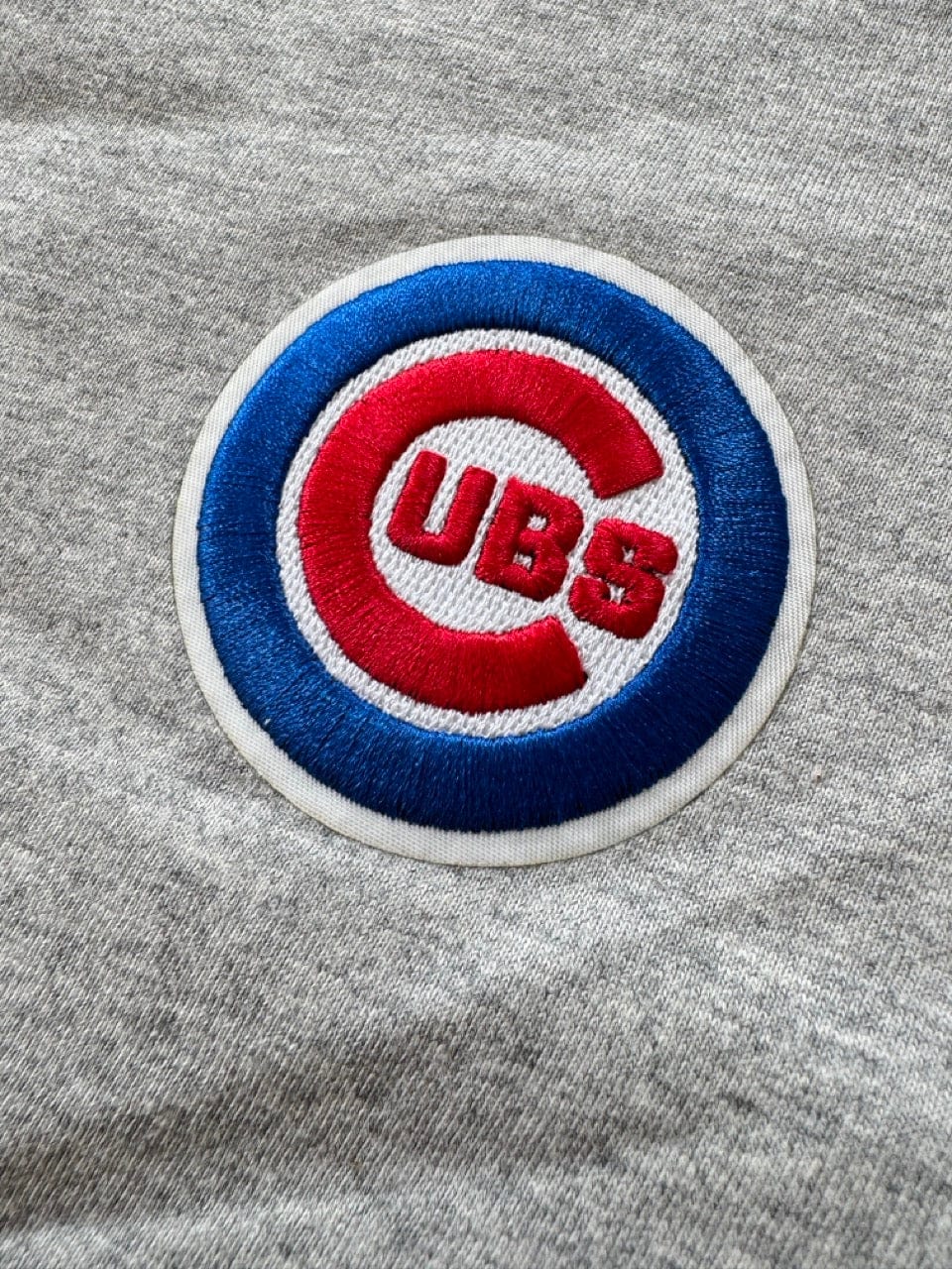 Chicago Cubs Pro Standard MLB Team Icon Flex T-Shirt - Heather Grey