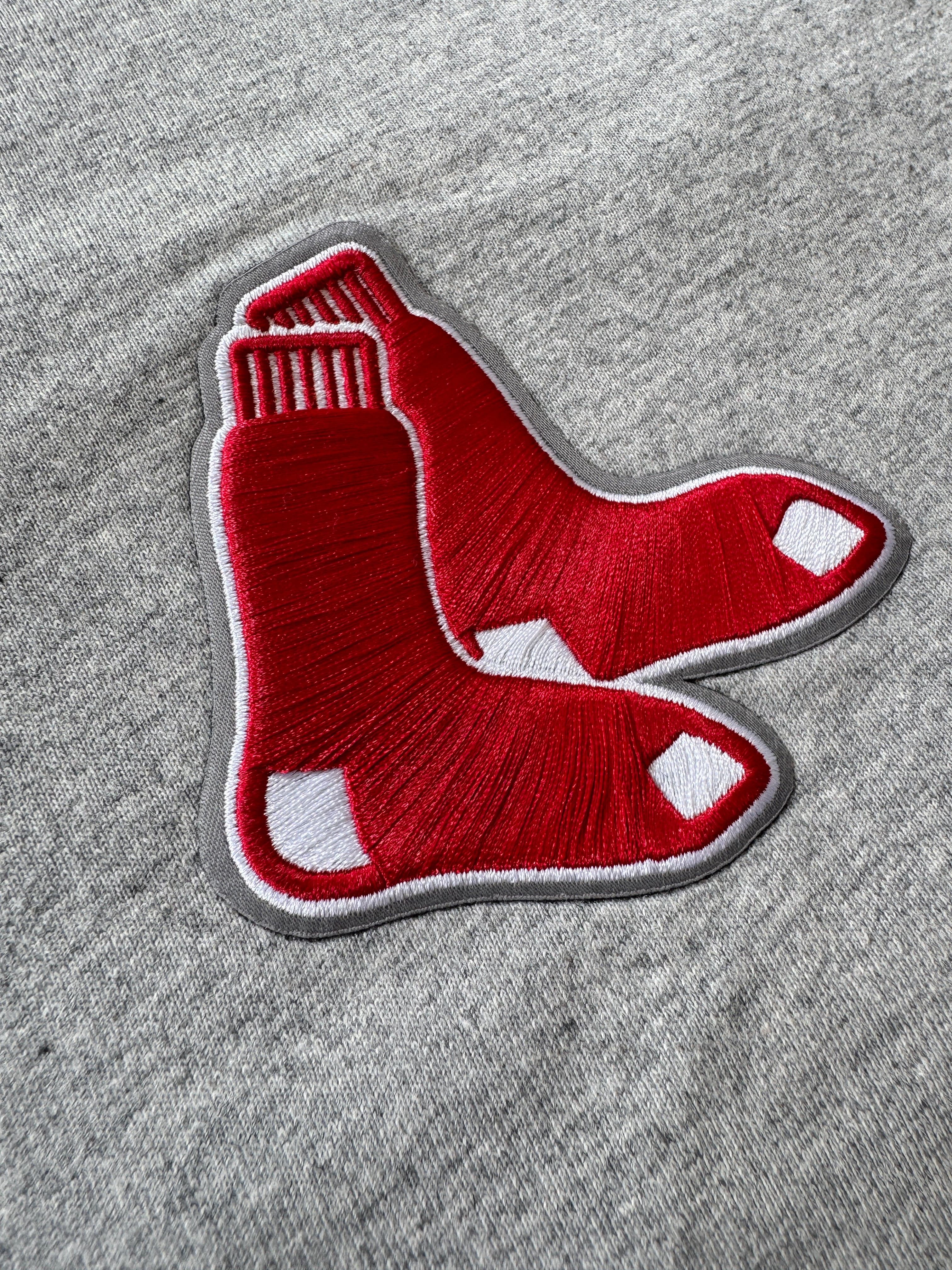 Boston Red Sox Pro Standard MLB Team Icon Flex T-Shirt - Heather Grey