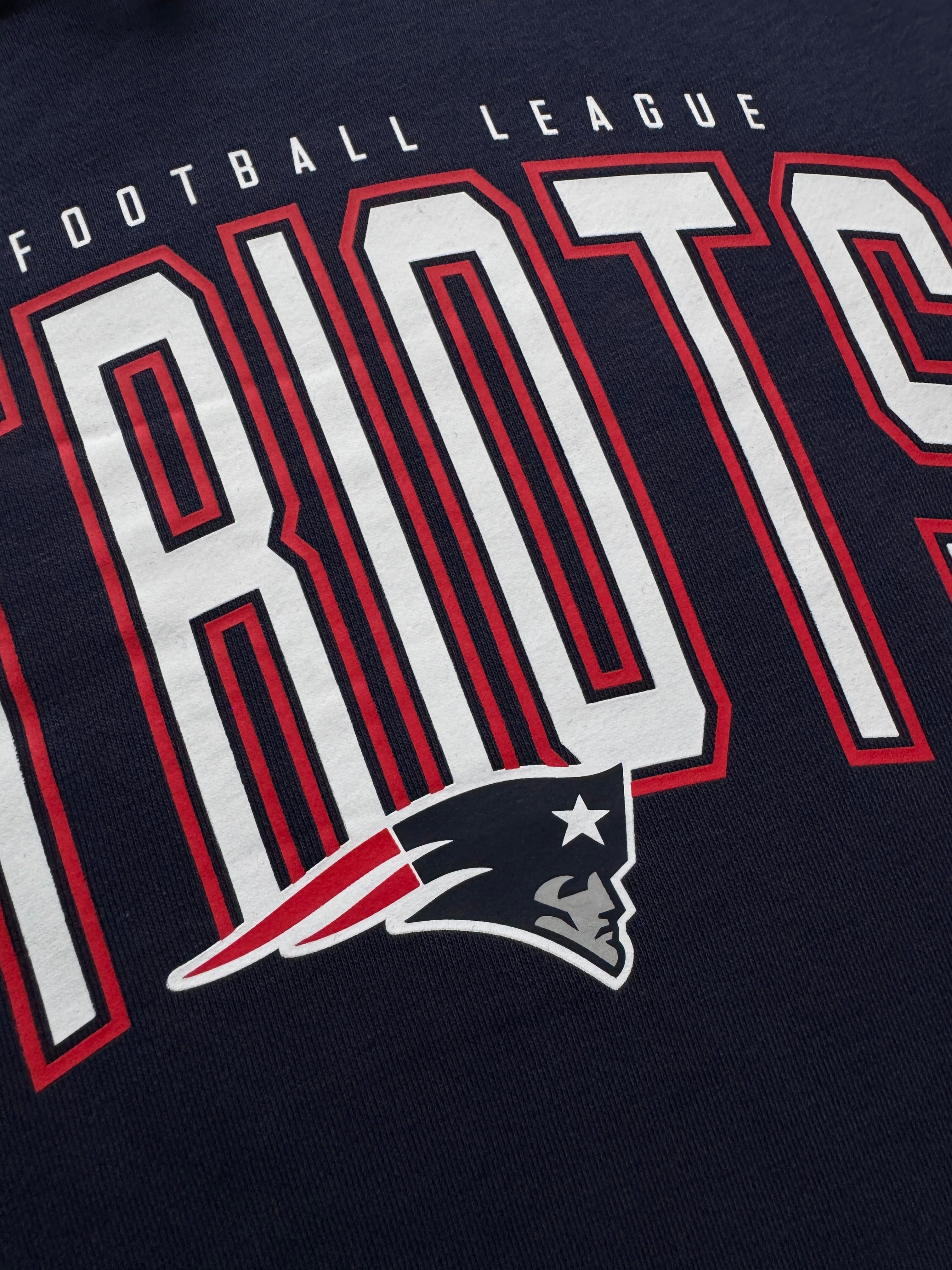 New England Patriots Nike NFL Expect Victory Hoodie Jumper - Navy