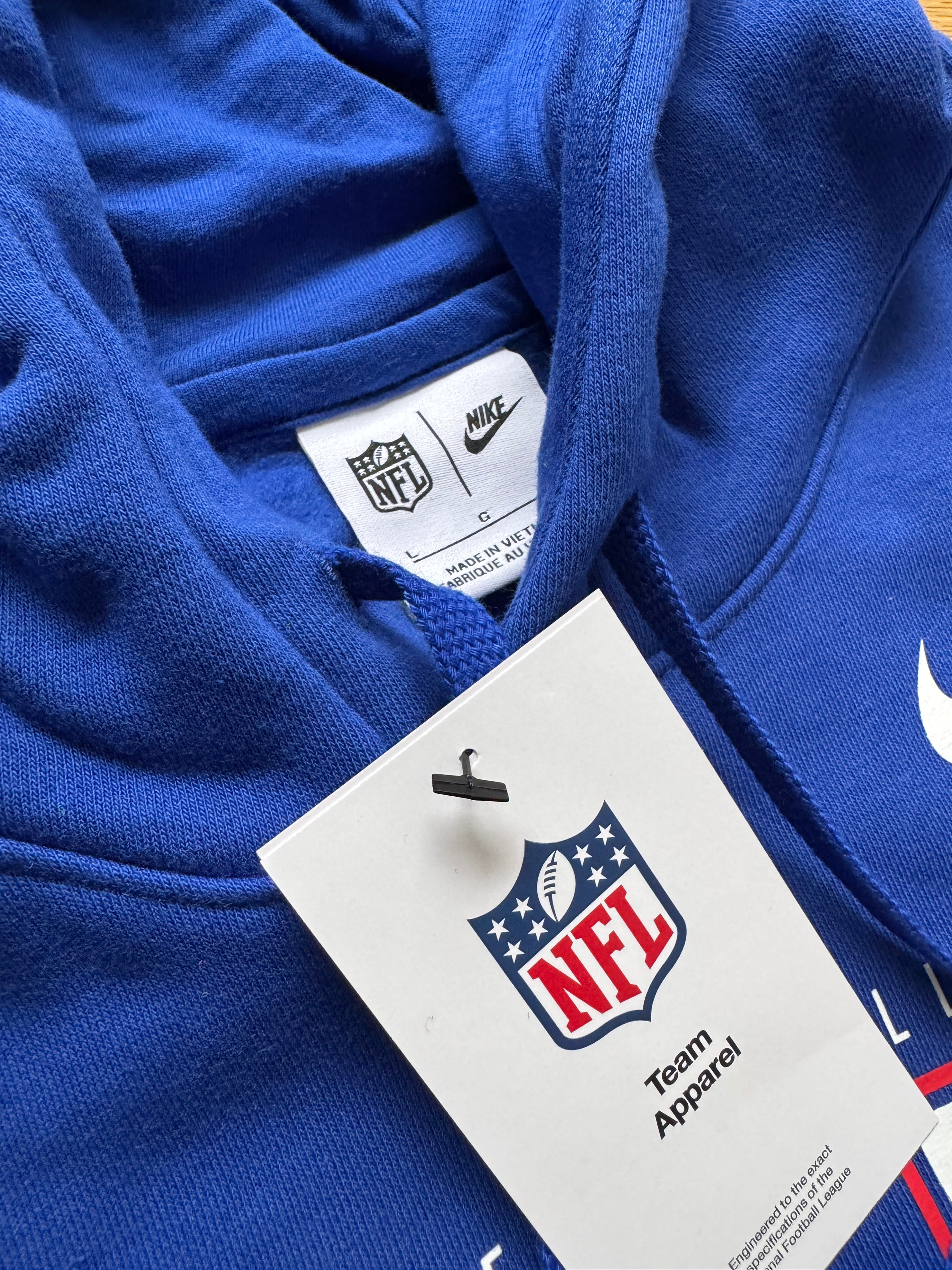 Buffalo Bills Nike NFL Expect Victory Hoodie Jumper - Blue