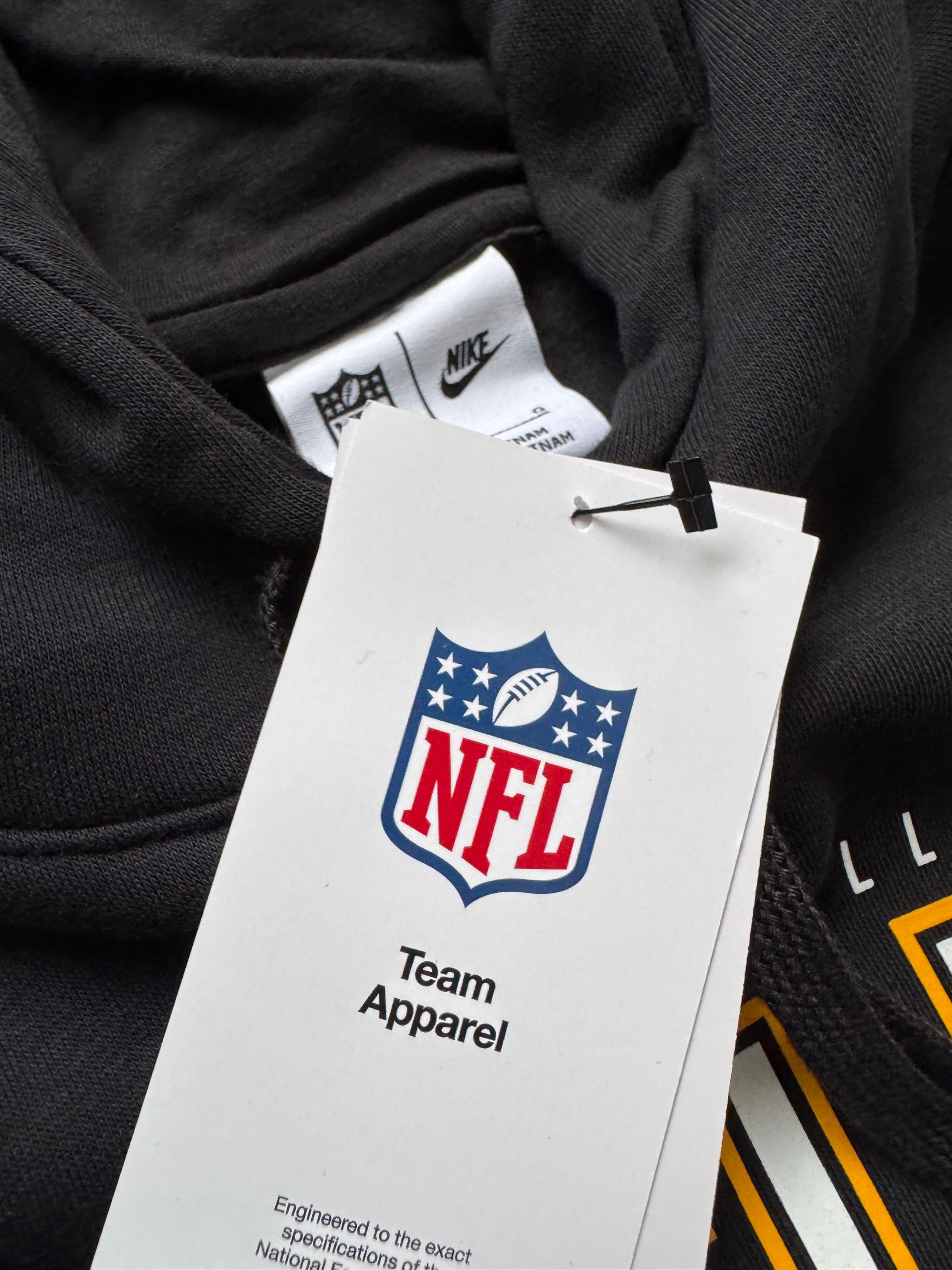 Pittsburgh Steelers Nike NFL Expect Victory Hoodie Jumper - Black