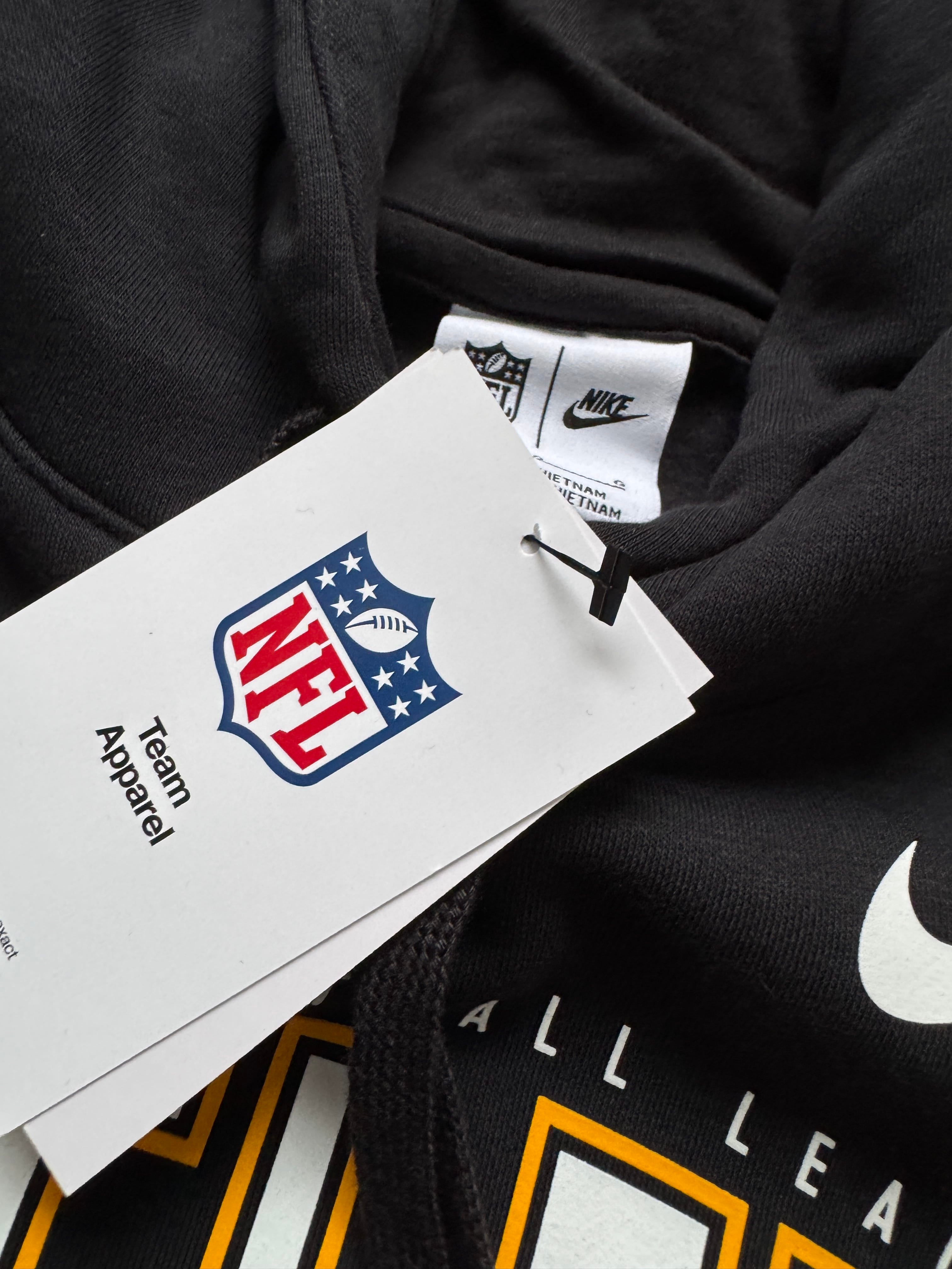 Pittsburgh Steelers Nike NFL Expect Victory Hoodie Jumper - Black