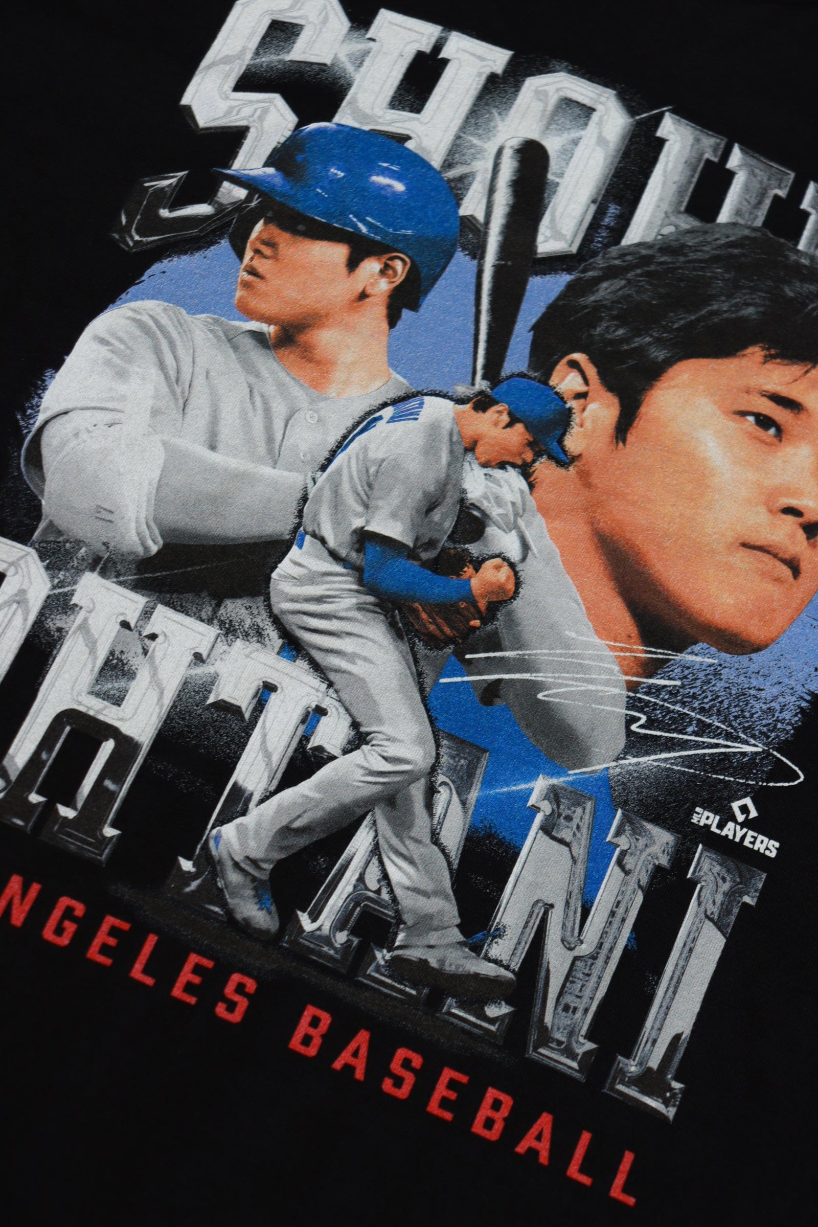 Shohei Ohtani Los Angeles Dodgers 500 Level MLB Homage Heavyweight T-Shirt - Vintage Black