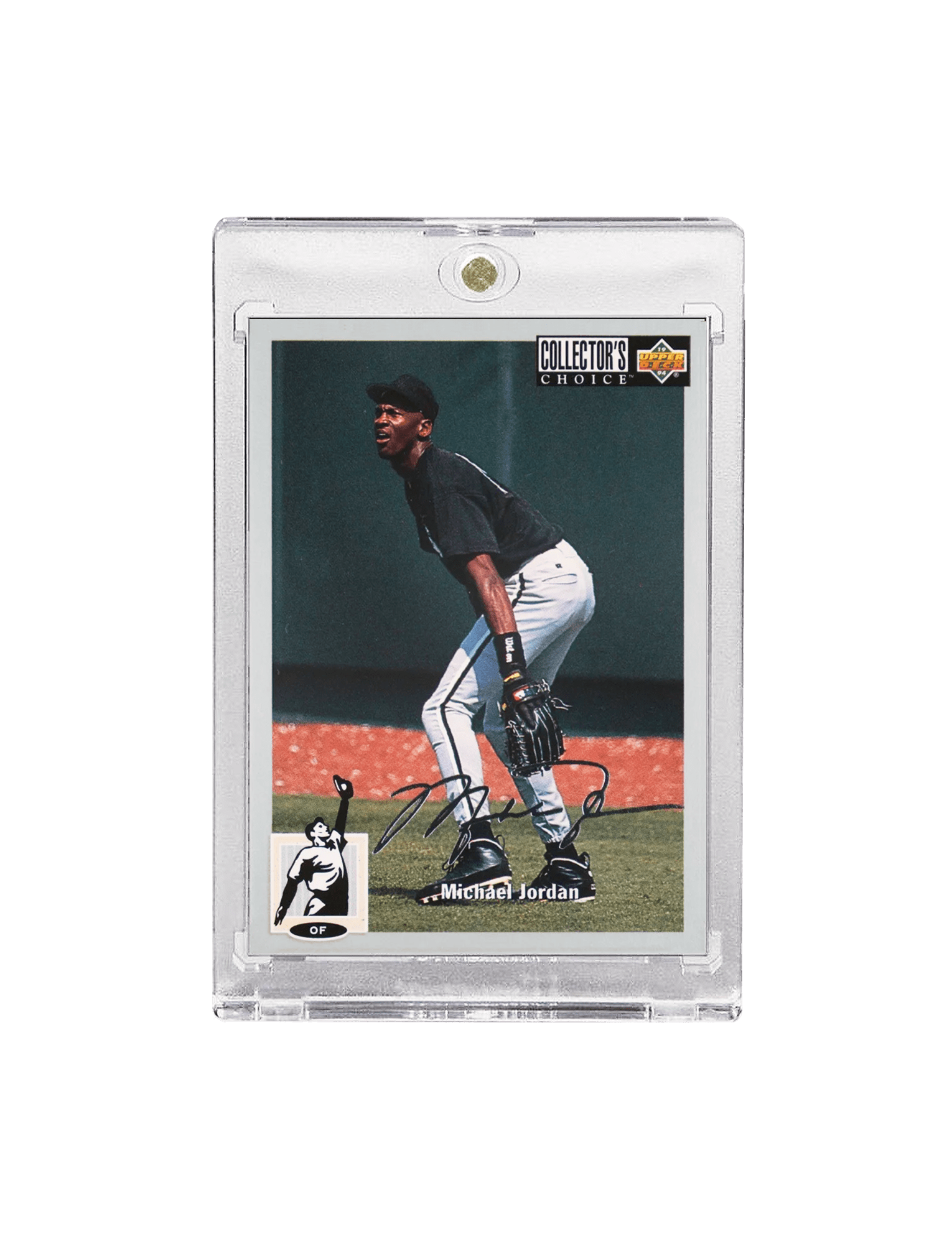 Michael Jordan Chicago White Sox Upper Deck MLB 94-95 Silver Signature Card