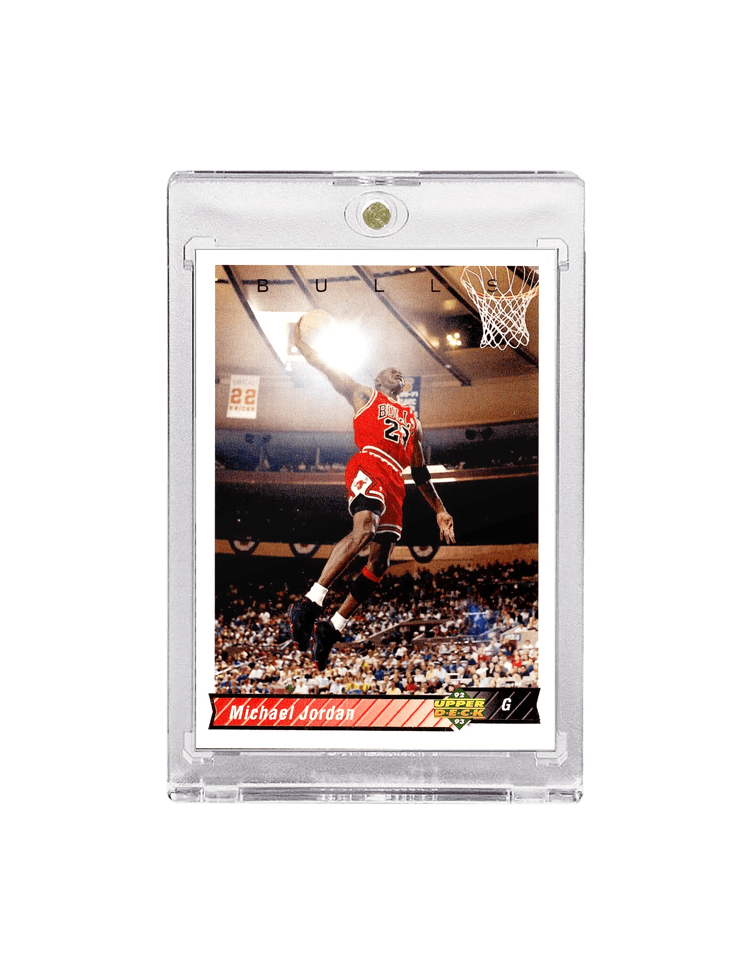 Michael Jordan Chicago Bulls Upper Deck 92-93 Base 23 Card
