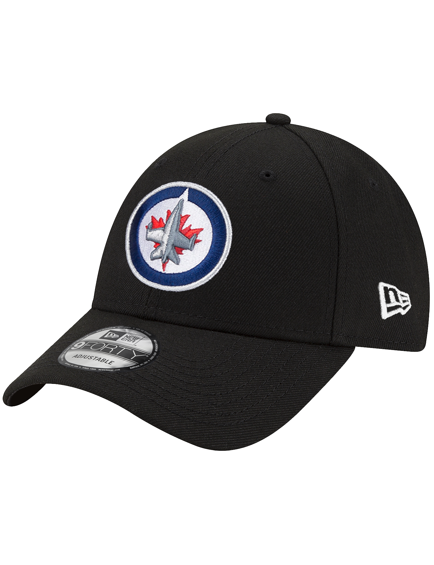 Winnipeg Jets New Era NHL Team 9FORTY Snapback Hat - Black