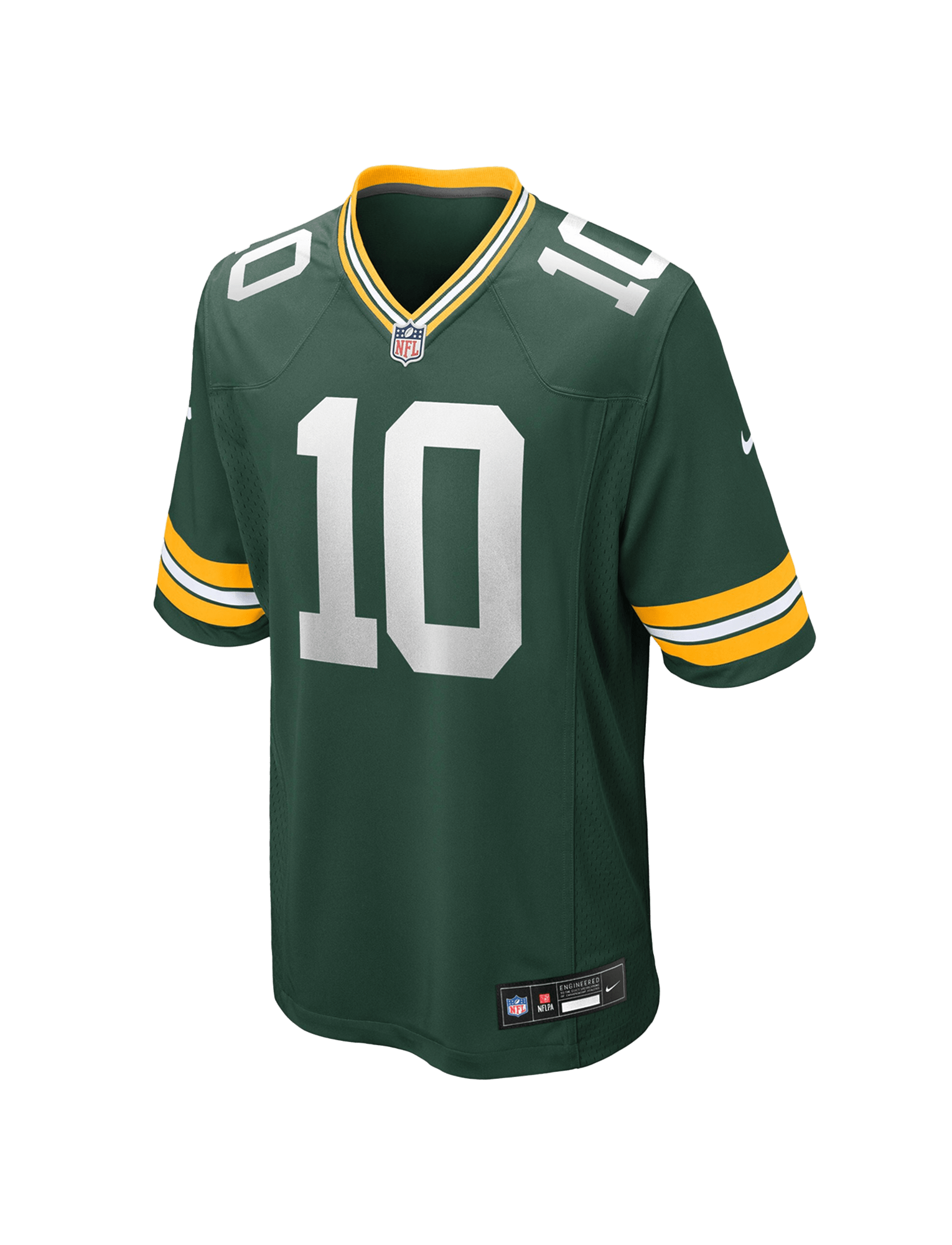 Jordan Love Green Bay Packers Nike NFL Game Jersey - Green