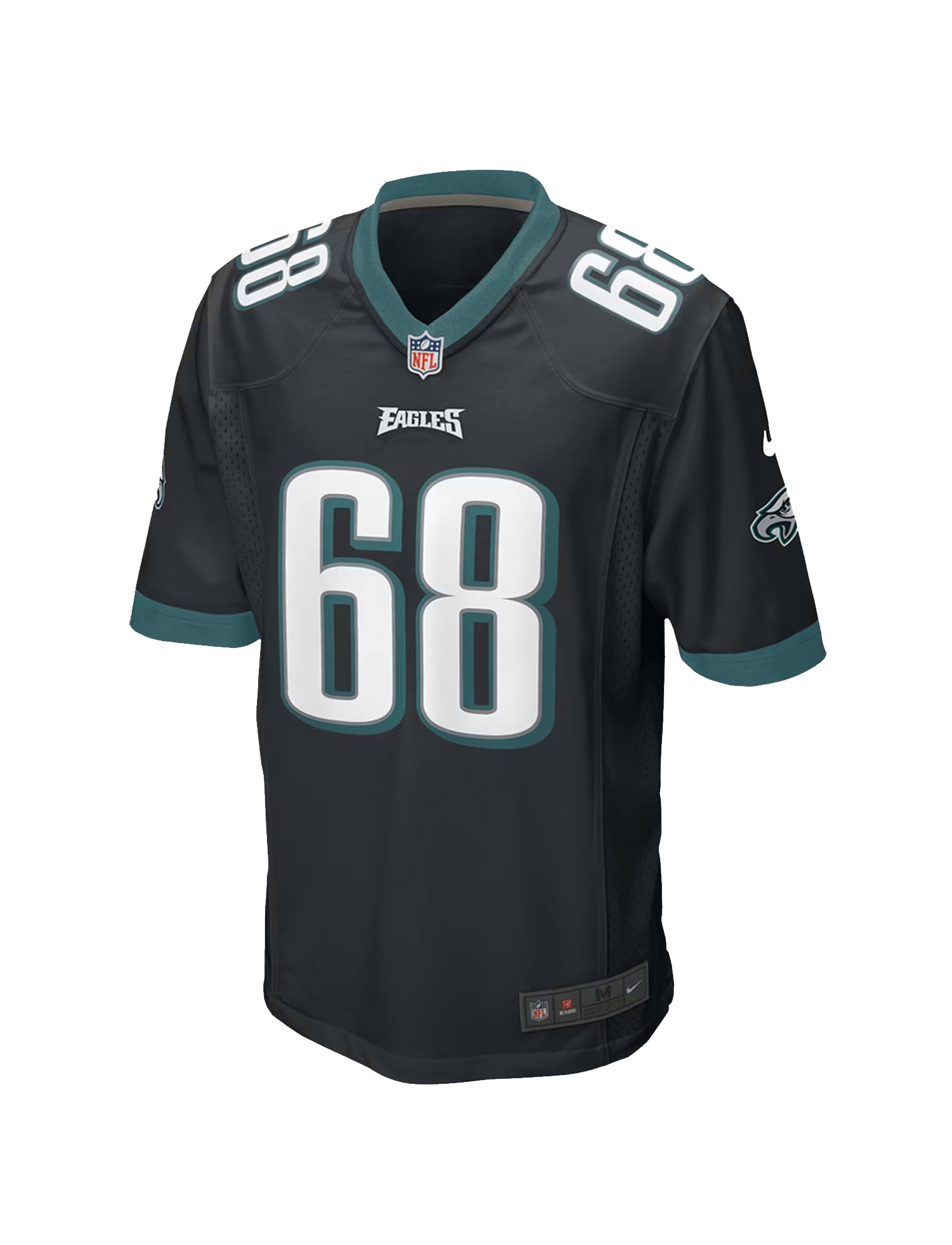 Jordan Mailata Philadelphia Eagles Nike NFL Game Jersey - Black