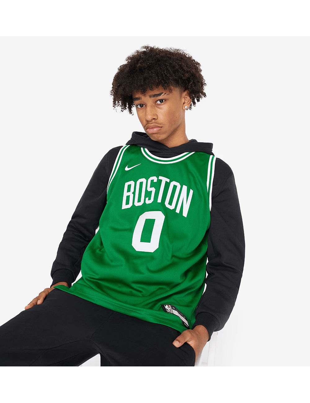 Youths Jayson Tatum Boston Celtics Nike NBA Icon Jersey - Green