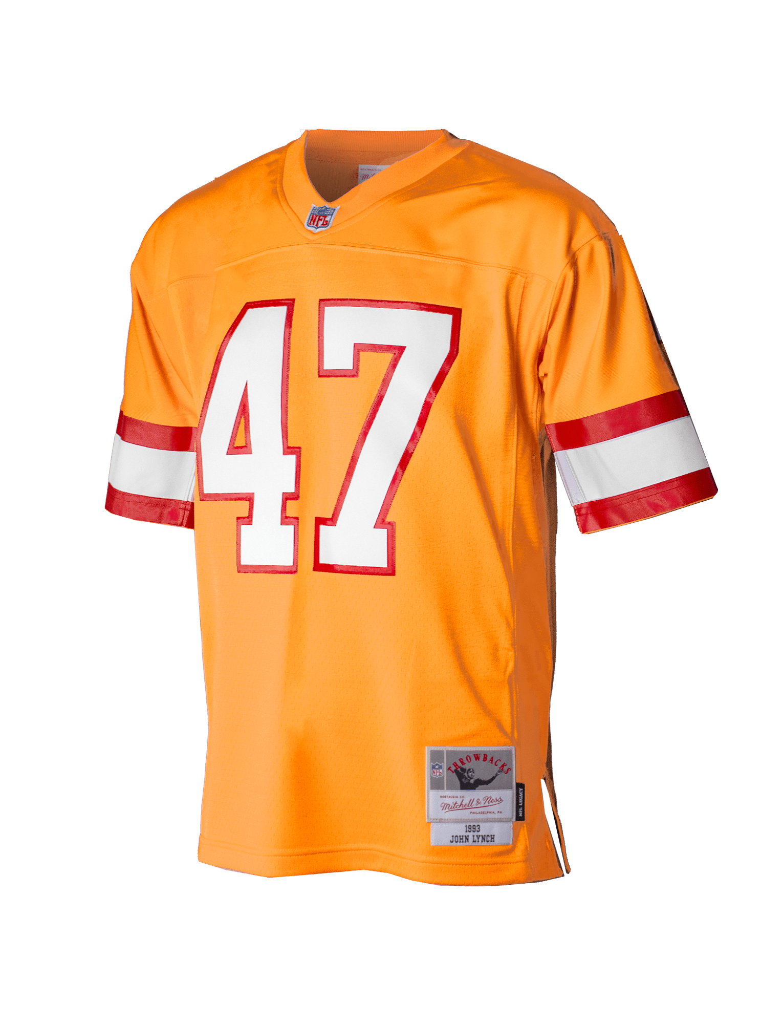 John Lynch Tampa Bay Buccaneers Mitchell & Ness NFL 93 Throwback Legacy Jersey - Orange