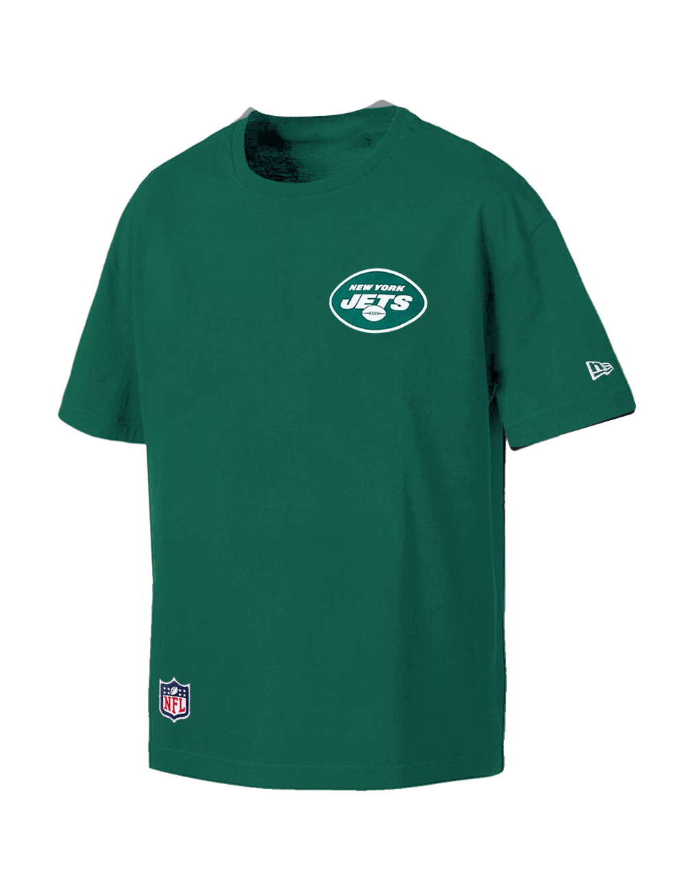 New York Jets New Era NFL Graphic Hit Oversized T-Shirt - Green