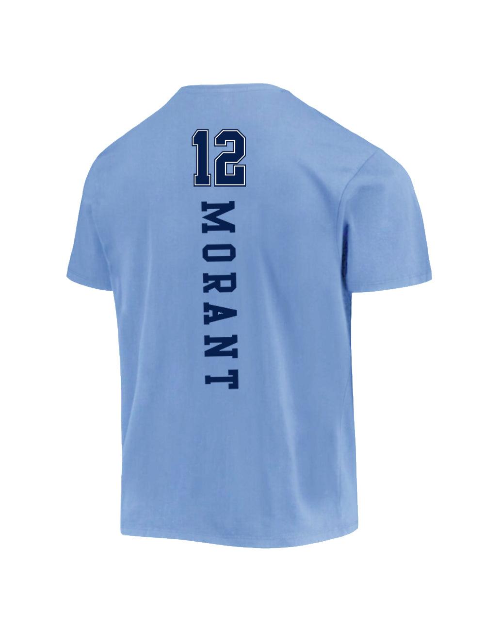 Ja Morant Memphis Grizzlies NBA Name & Number T-Shirt - Blue