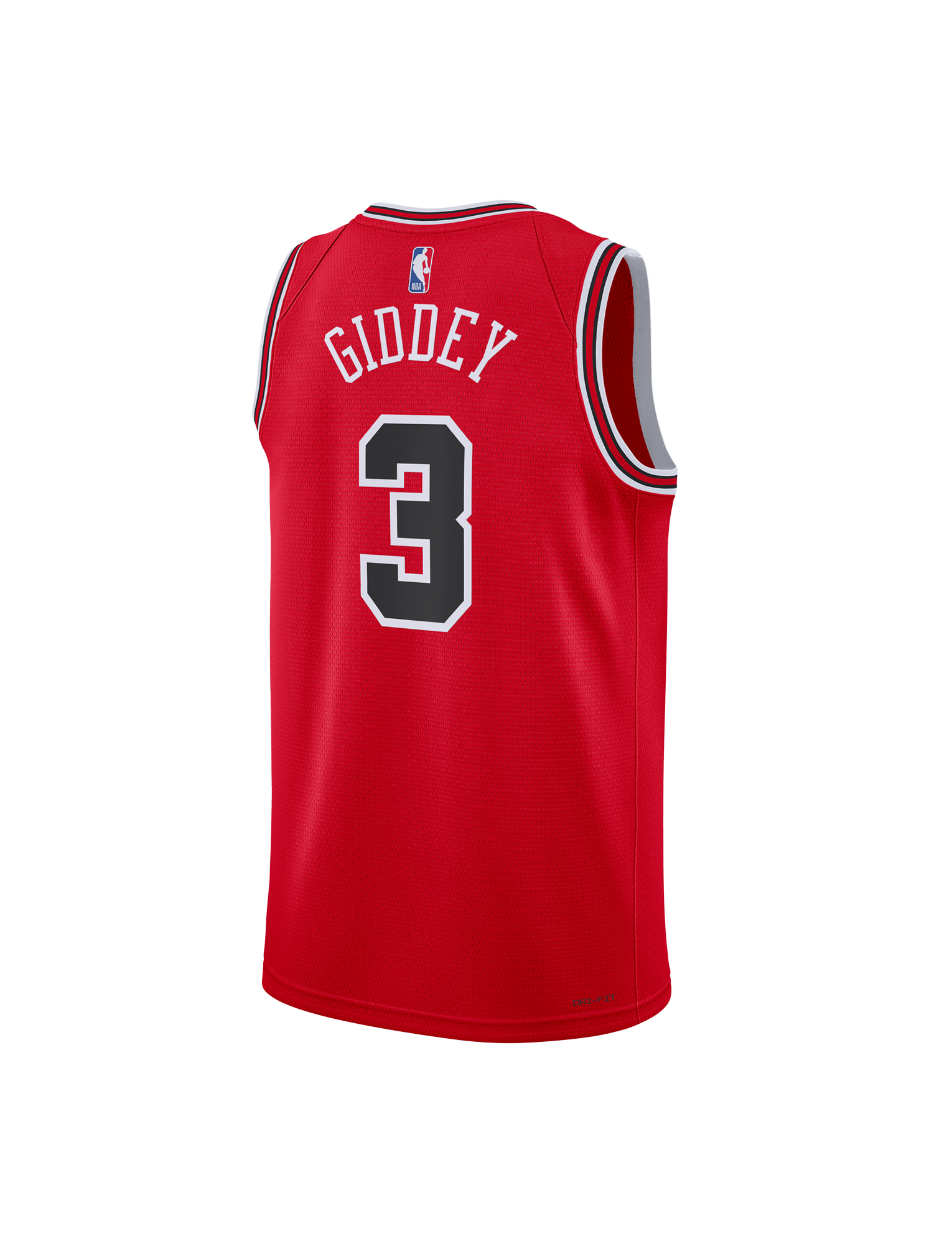 Youths Josh Giddey Chicago Bulls Nike NBA Icon Jersey - Red