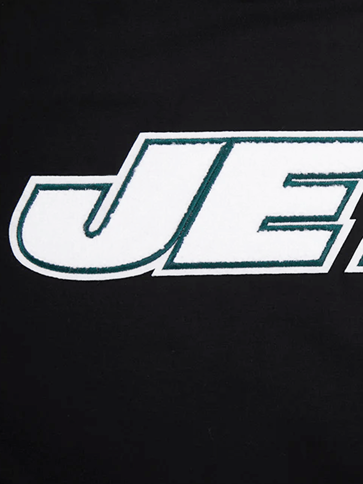 New York Jets Pro Standard NFL Team Chenille Flex T-Shirt - Black