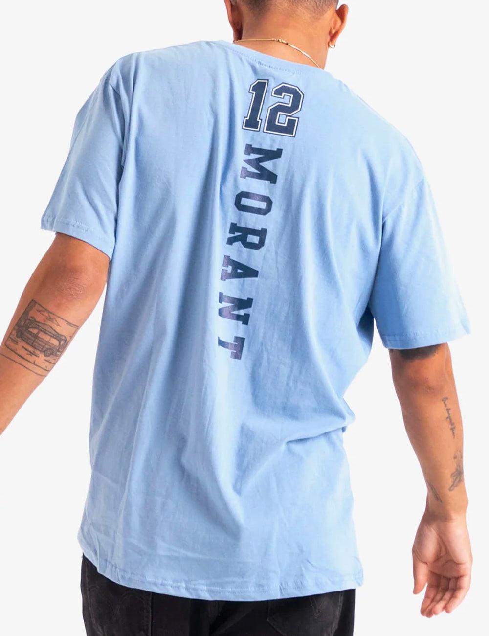 Ja Morant Memphis Grizzlies NBA Name & Number T-Shirt - Blue