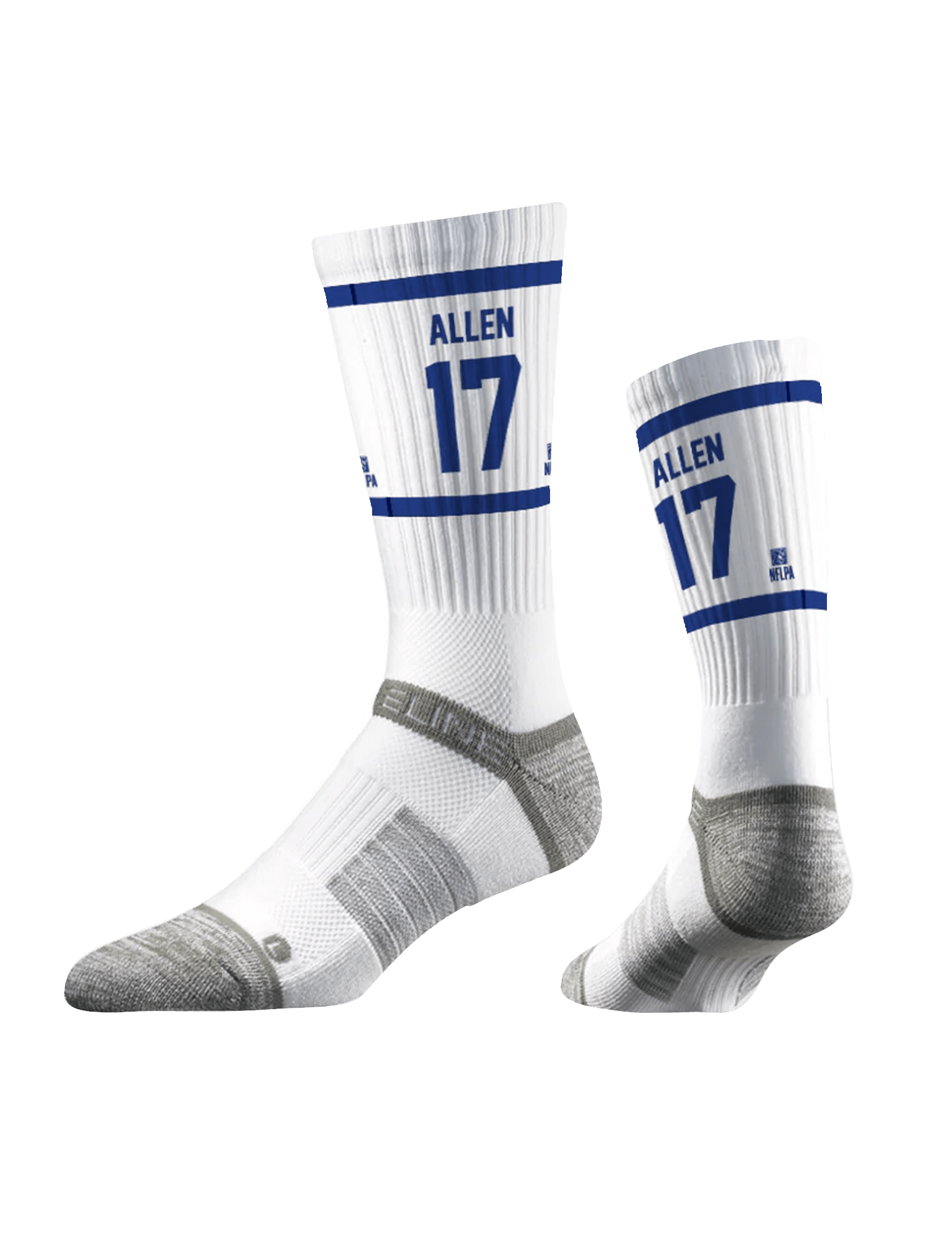 Josh Allen Buffalo BIlls Strideline NFL Jersey Premium Sub Crew Socks