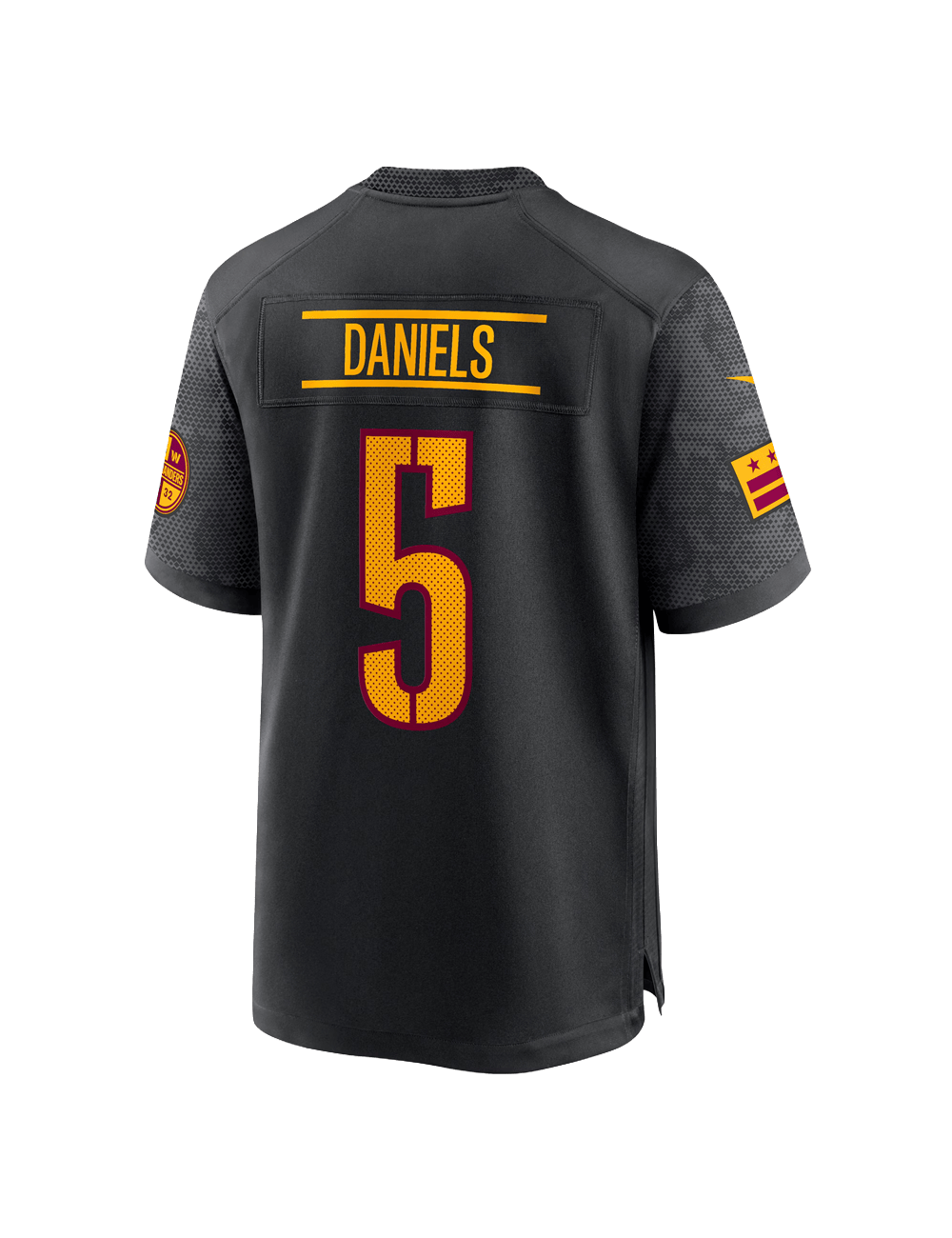 Jayden Daniels Washington Commanders Nike NFL Game Jersey - Black