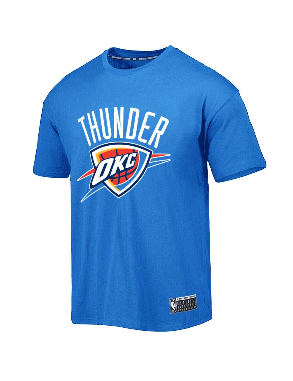 Josh Giddey Oklahoma City Thunder NBA Name & Number T-Shirt - Blue