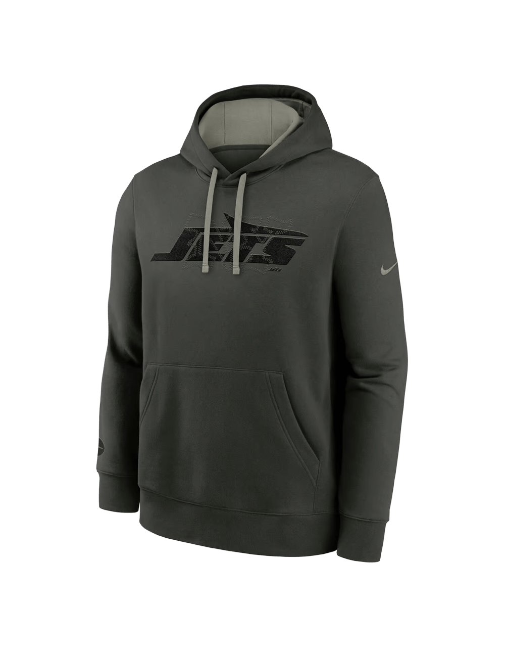 New York Jets Nike NFL Rivalries Fleece Hoodie Jumper - Gotham Green