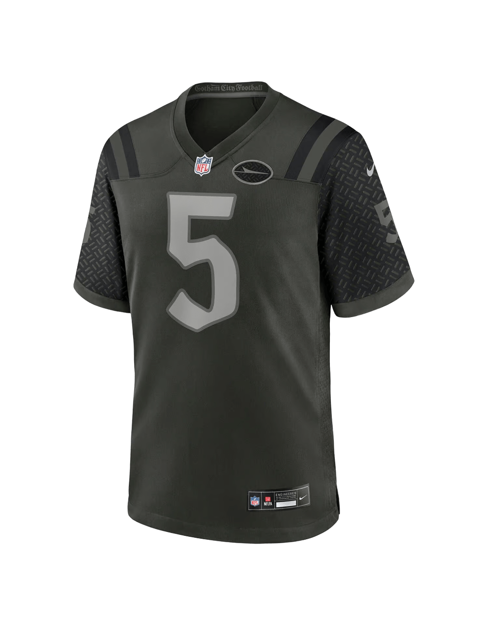 Garrett Wilson New York Jets Nike NFL Rivalries Game Jersey - Gotham Green