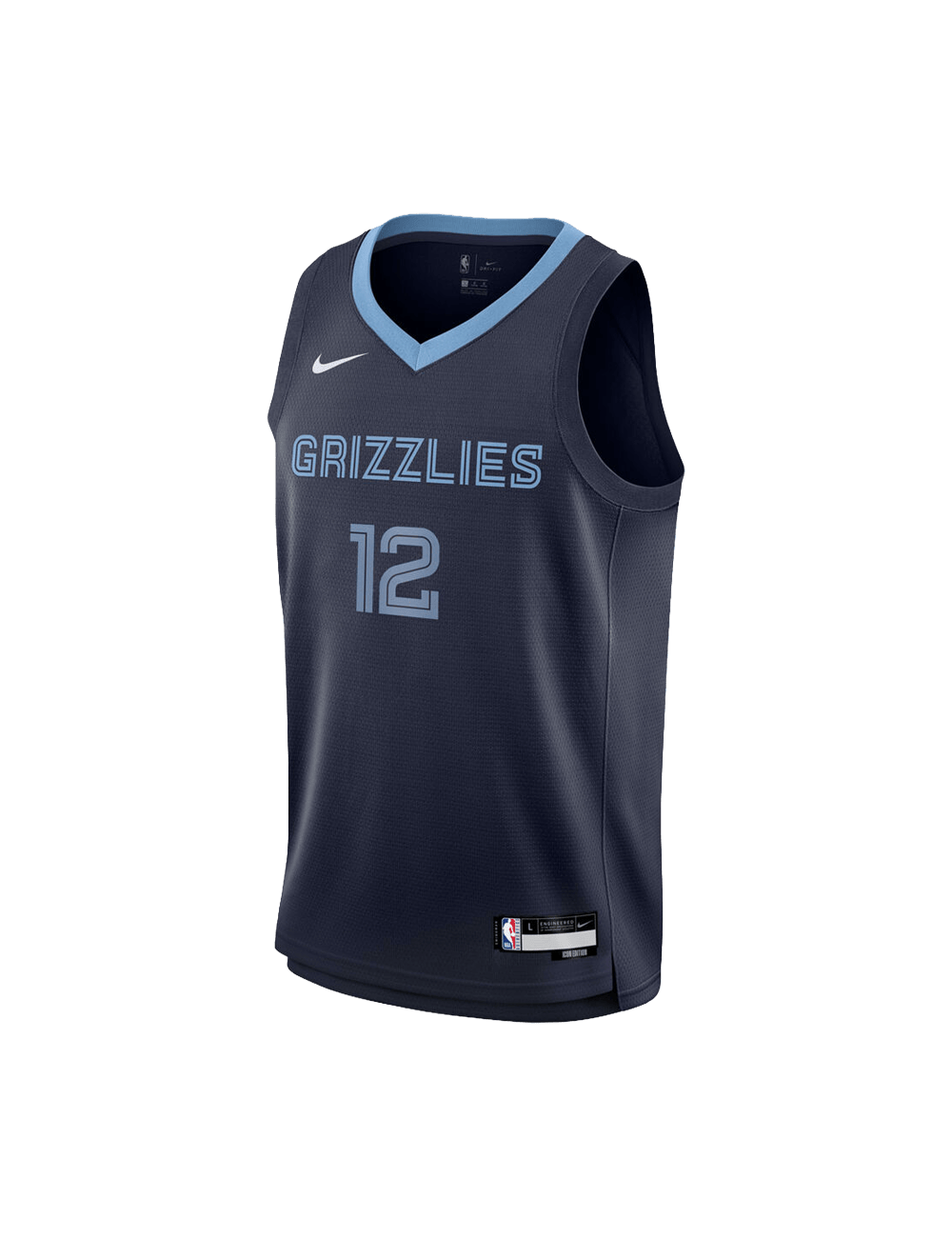 Youths Ja Morant Memphis Grizzlies Nike NBA Icon Jersey - Navy