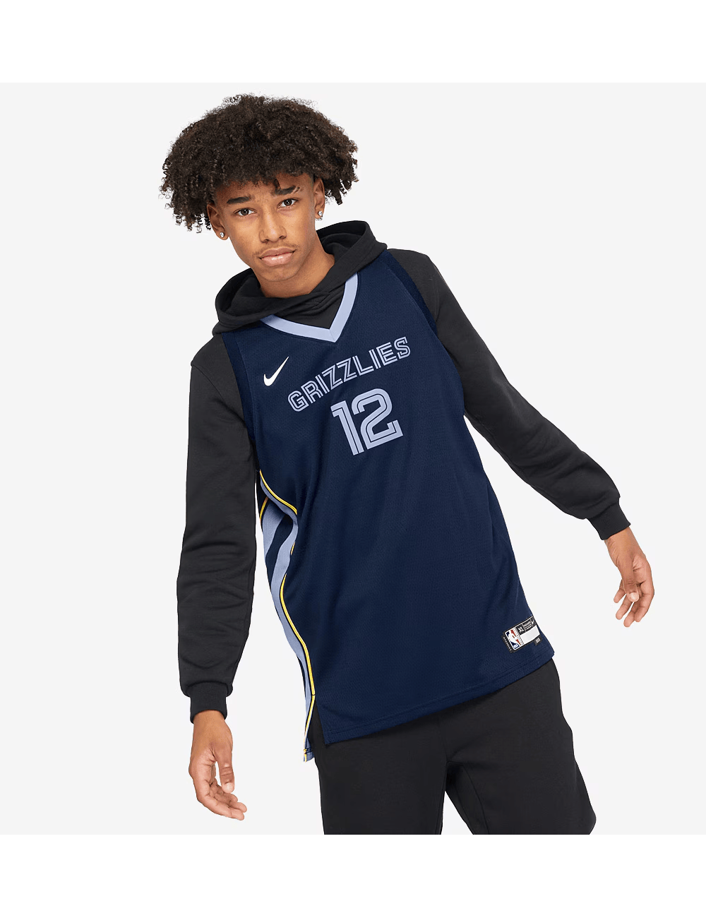 Youths Ja Morant Memphis Grizzlies Nike NBA Icon Jersey - Navy