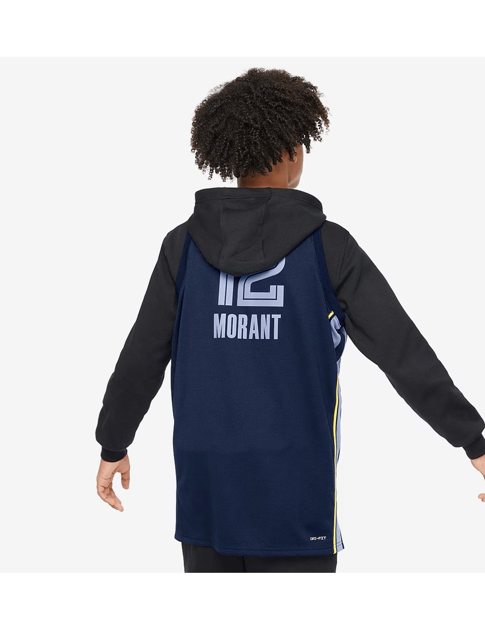 Youths Ja Morant Memphis Grizzlies Nike NBA Icon Jersey - Navy
