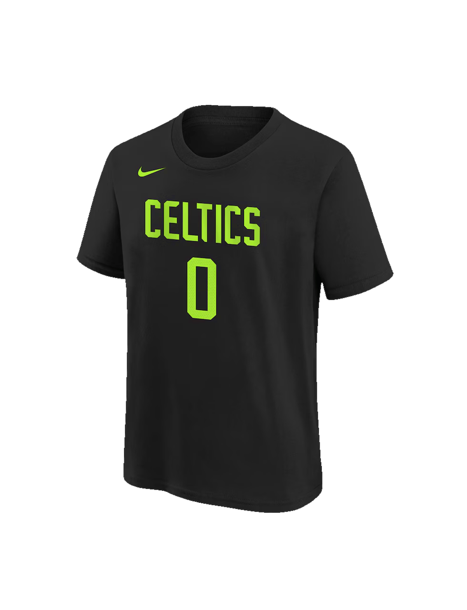 Youths Jayson Tatum Boston Celtics Nike NBA 24-25 City Edition T-Shirt - Black