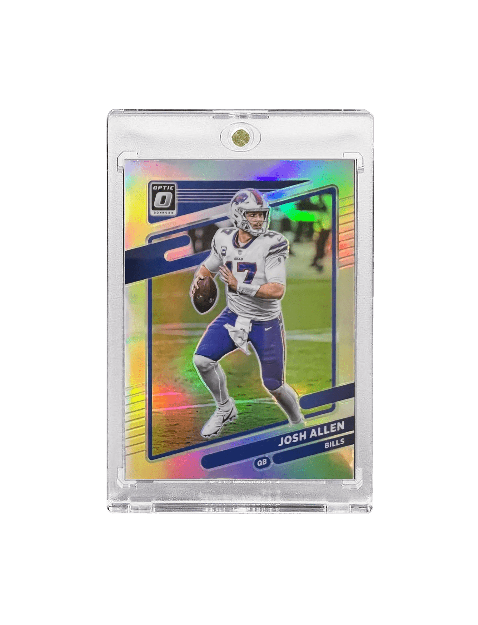 Josh Allen Buffalo Bills Panini NFL Optic 21 Holo Silver 53 Card