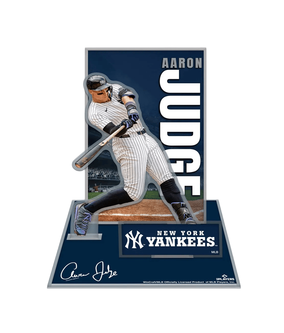 Aaron Judge New York Yankees Wincraft MLB Acrylic Player Dsplay Stand Set