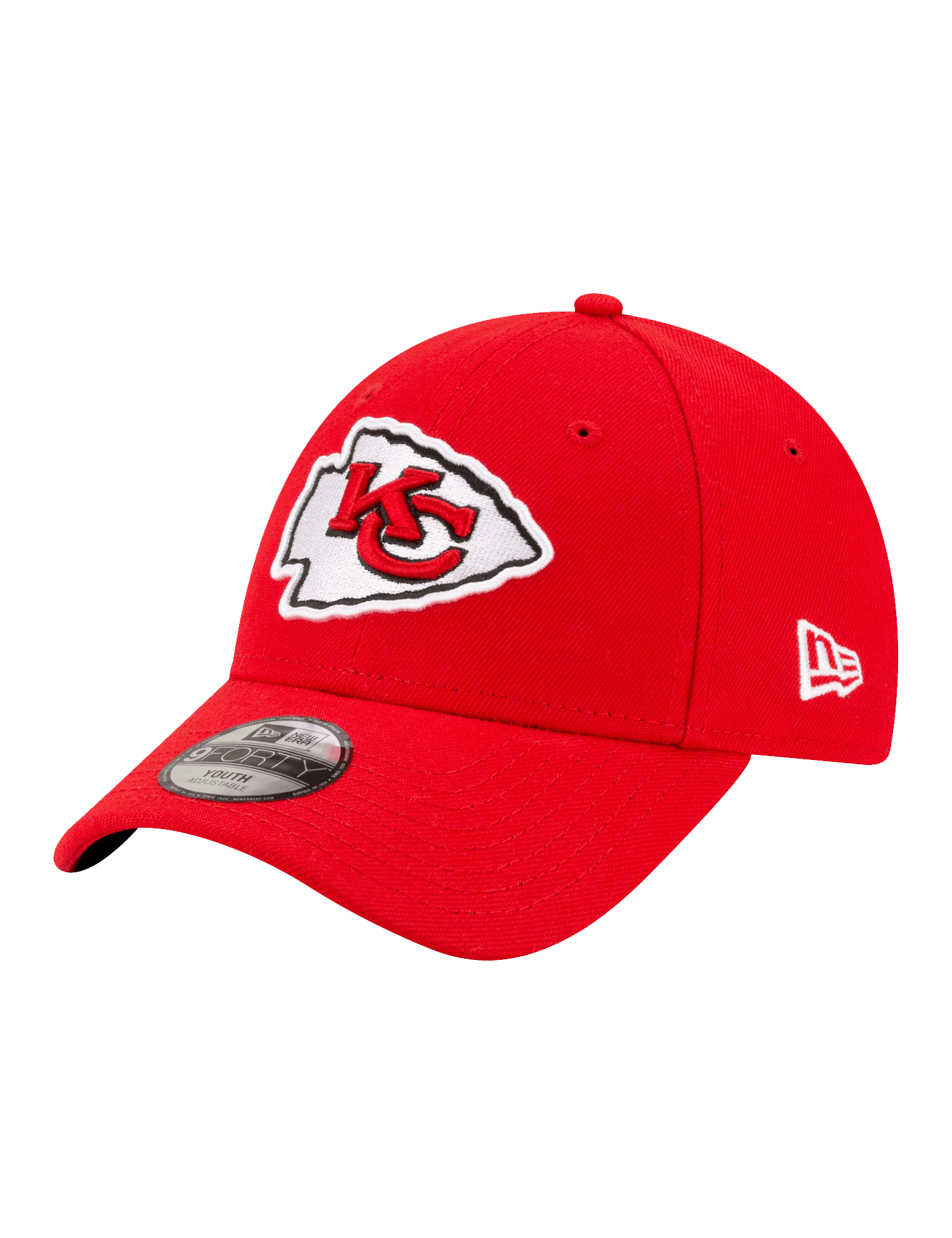 Youths Kansas City Chiefs New Era NFL Team 9FORTY Hat - Red